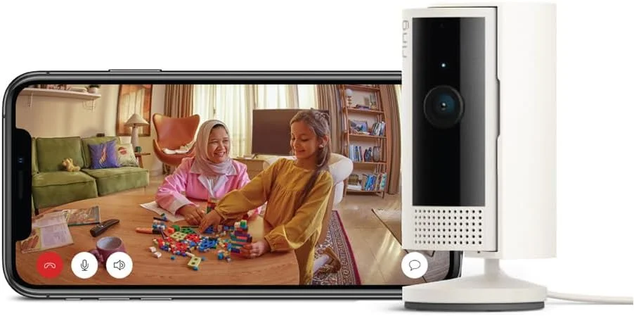 دوربین داخلی رینگ (نسل دوم) از آمازون | دوربین امنیتی حیوانات خانگی | کیفیت 1080p HD، ارتباط دو طرفه، وای فای، پوشش حریم خصوصی، نصب آسان | جایگزین سیستم مداربسته دوربین داخلی رینگ (نسل دوم) از آمازون | دوربین امنیتی حیوانات خانگی | کیفیت 1080p HD، ارتباط دو طرفه، وای فای، پوشش حریم خصوصی، نصب آسان | جایگزین سیستم مداربسته