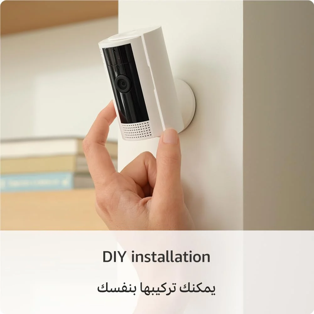 دوربین داخلی رینگ (نسل دوم) از آمازون | دوربین امنیتی حیوانات خانگی | کیفیت 1080p HD، ارتباط دو طرفه، وای فای، پوشش حریم خصوصی، نصب آسان | جایگزین سیستم مداربسته دوربین داخلی رینگ (نسل دوم) از آمازون | دوربین امنیتی حیوانات خانگی | کیفیت 1080p HD، ارتباط دو طرفه، وای فای، پوشش حریم خصوصی، نصب آسان | جایگزین سیستم مداربسته