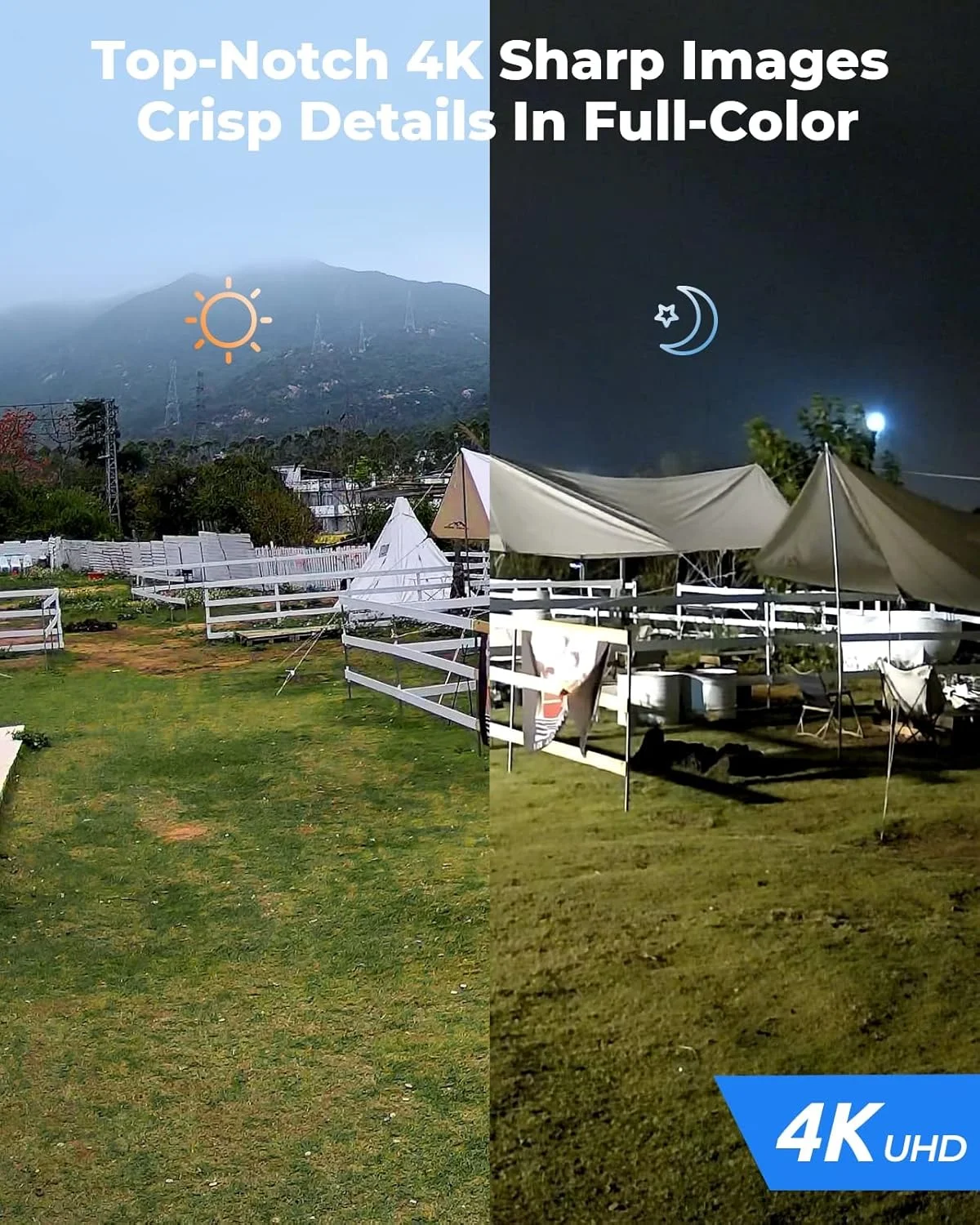 دوربین های مداربسته 4K ریولینک برای داخل و خارج ساختمان، دوربین IP POE با زوم اپتیکال 5X، تشخیص انسان/خودرو، دید در شب رنگی، ضد آب IP67، ذخیره سازی محلی، RLC-811A - سفید دوربین های مداربسته 4K ریولینک برای داخل و خارج ساختمان، دوربین IP POE با زوم اپتیکال 5X، تشخیص انسان/خودرو، دید در شب رنگی، ضد آب IP67، ذخیره سازی محلی، RLC-811A - سفید