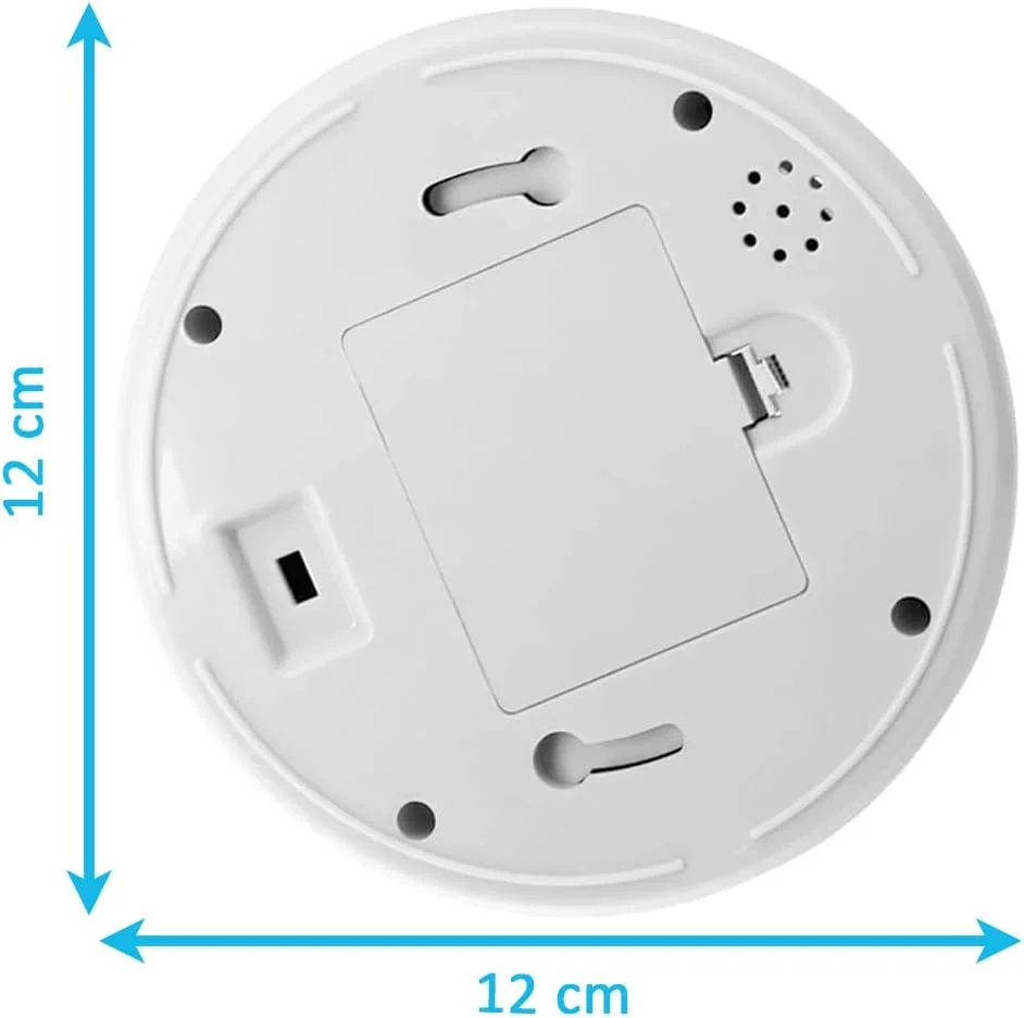 دوربین مداربسته غیر واقعی رُبیک 2 تکه با چراغ LED چشمک زن و برچسب دوربین مداربسته، دوربین امنیتی گنبدی داخلی با چراغ LED (سفید) دوربین مداربسته غیر واقعی رُبیک 2 تکه با چراغ LED چشمک زن و برچسب دوربین مداربسته، دوربین امنیتی گنبدی داخلی با چراغ LED (سفید)