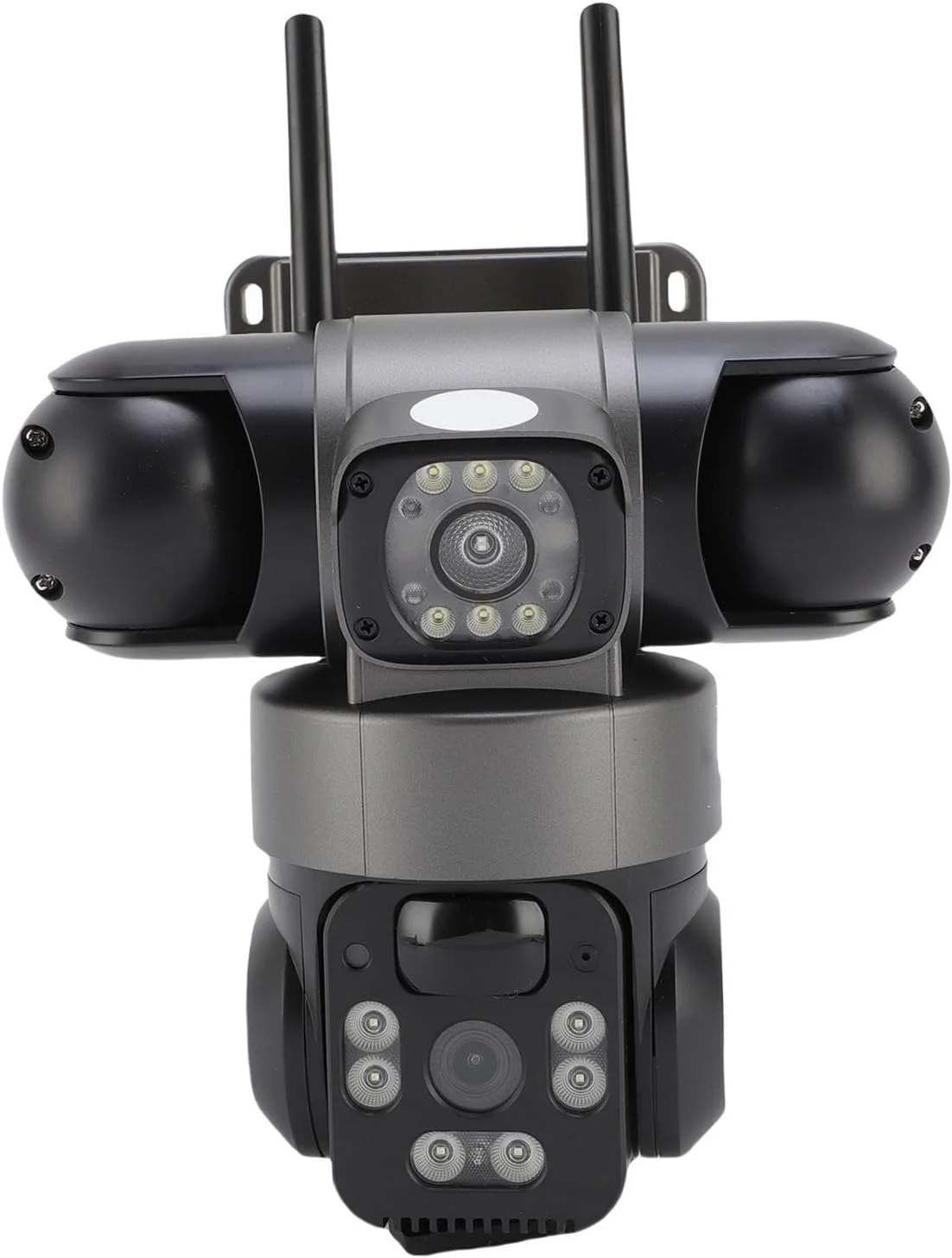 دوربین امنیتی سه لنز، سیستم نظارت خورشیدی 4G در فضای باز، نمای سه طرفه 2 مگاپیکسلی HD، تشخیص حرکت، مکالمه دو طرفه، باتری 32000 میلی آمپر ساعت، برای مزارع (نسخه آسیا اقیانوسیه) دوربین امنیتی سه لنز، سیستم نظارت خورشیدی 4G در فضای باز، نمای سه طرفه 2 مگاپیکسلی HD، تشخیص حرکت، مکالمه دو طرفه، باتری 32000 میلی آمپر ساعت، برای مزارع (نسخه آسیا اقیانوسیه)