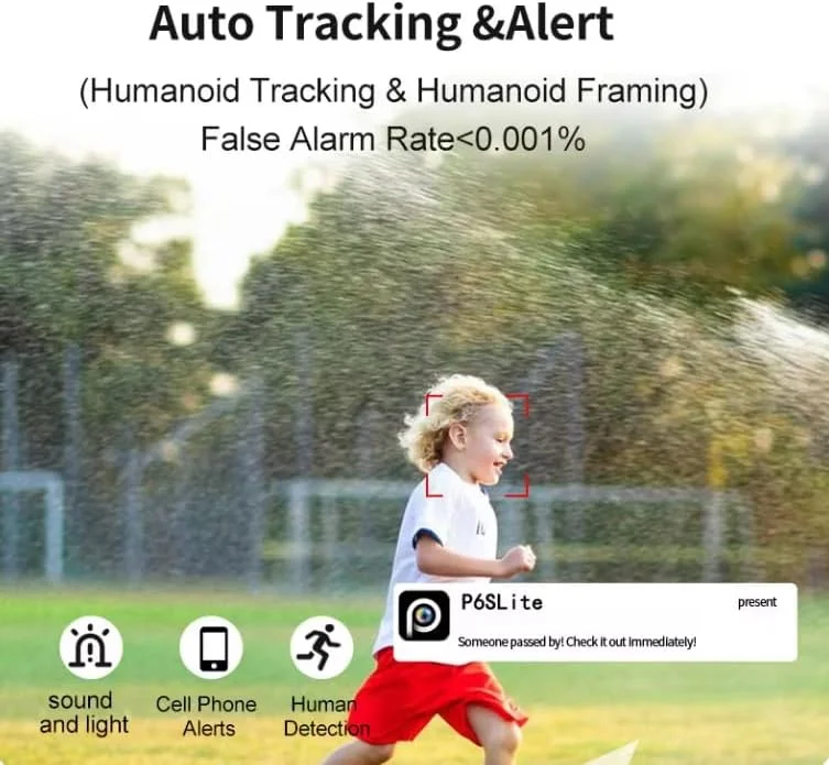 دوربین امنیتی خورشیدی VC13-4G PRO WIFI، دوربین مداربسته هوش مصنوعی 6MP/8MP، دید در شب رنگی کامل، دوربین فضای باز با سیم کارت، 4G