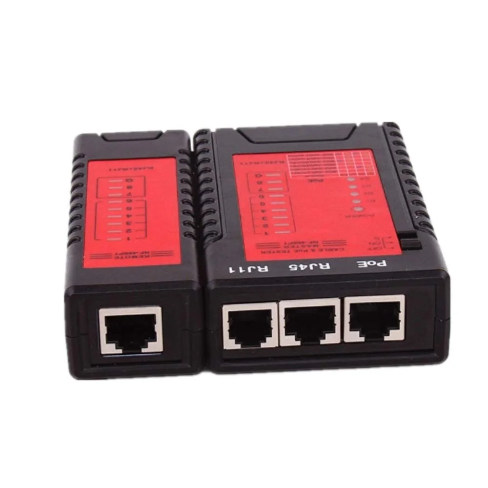 تستر کابل شبکه NF-468PT، ابزار تست سیم تلفن ثابت و کابل اترنت LAN، تستر سوئیچ PoE، بررسی کابل شبکه RJ45 RJ11 تستر کابل شبکه NF-468PT، ابزار تست سیم تلفن ثابت و کابل اترنت LAN، تستر سوئیچ PoE، بررسی کابل شبکه RJ45 RJ11