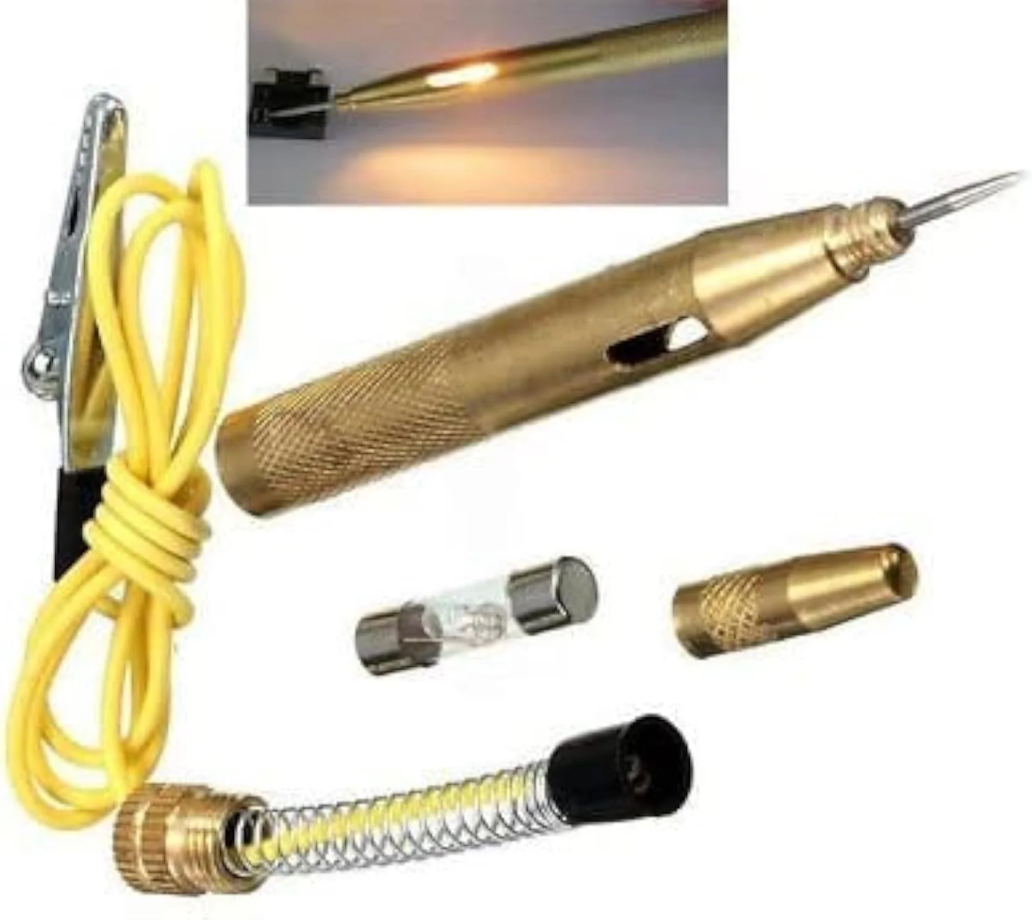 تستر مدار خودرو عباسعلی با بدنه برنجی