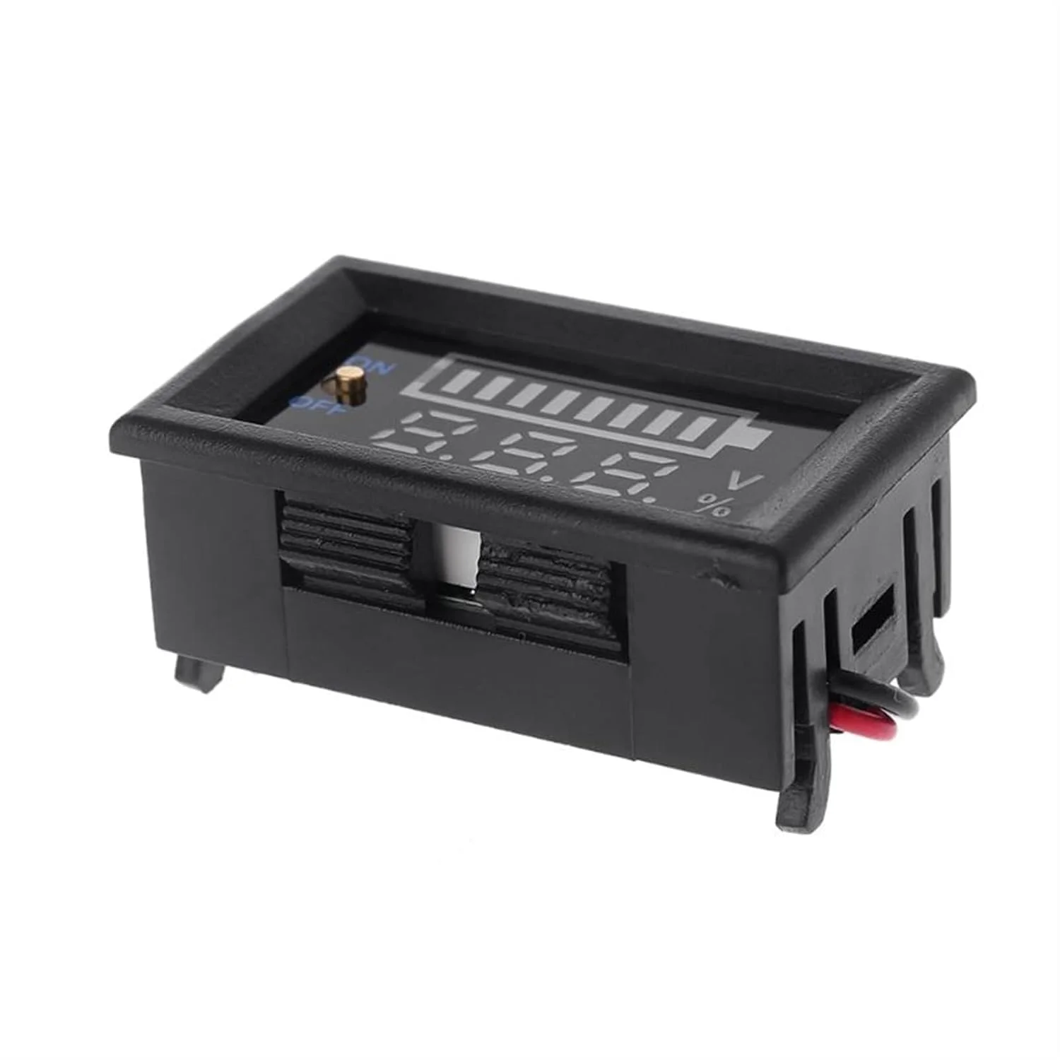 تستر باتری، نشانگر ظرفیت باتری اسیدی سربی خودرو 12 ولت، ولت متر تست قدرت با نمایشگر