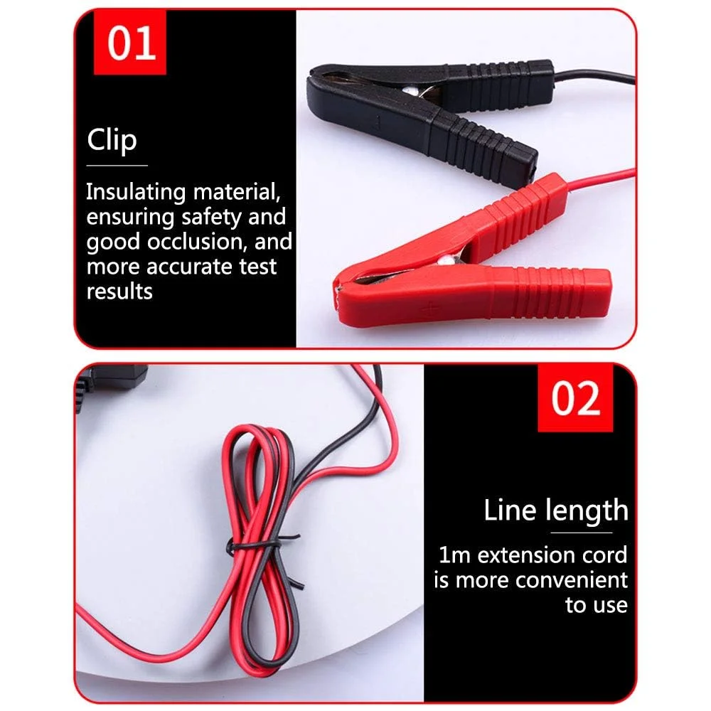 کیت تست رله خودرو Azonee، تستر مدار رله 12 ولت خودرو، ابزار تعمیر تشخیصی برای خودروها و کامیون ها، تستر مدار سیستم الکتریکی برای استفاده در خودرو