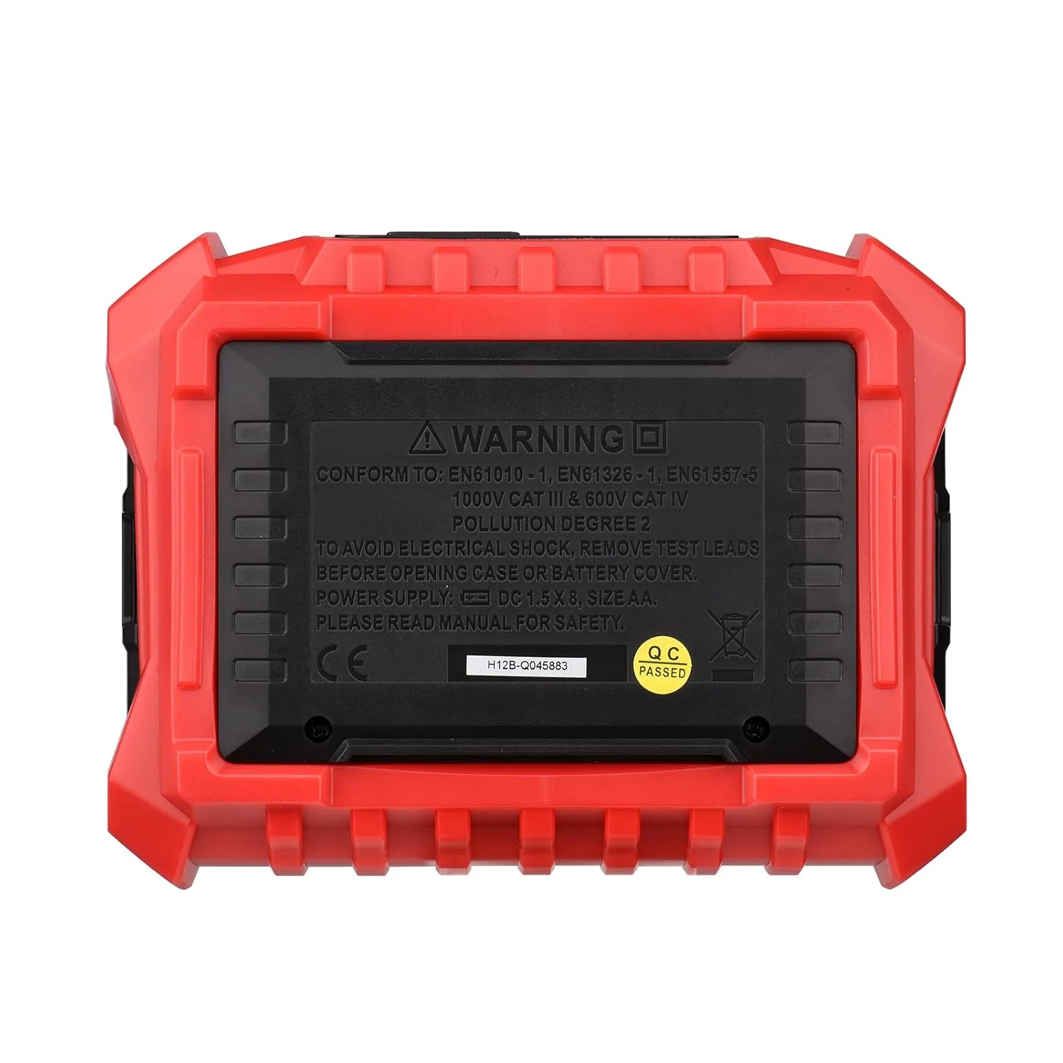 مولتی متر دیجیتال مقاومت مدل Morelian HT5910 با صفحه نمایش LCD 4.7 اینچی، تستر کلید نشتی RCD/Loop، ذخیره سازی 1000 داده، مگااهم متر و ولت متر با نور پس زمینه مولتی متر دیجیتال مقاومت مدل Morelian HT5910 با صفحه نمایش LCD 4.7 اینچی، تستر کلید نشتی RCD/Loop، ذخیره سازی 1000 داده، مگااهم متر و ولت متر با نور پس زمینه