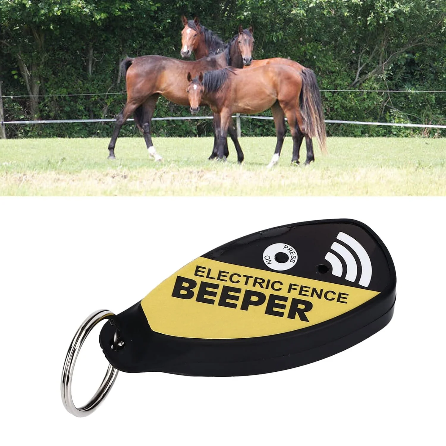 تستر ولتاژ حصار الکتریکی OVAQUIXI با طراحی سوییچ هوشمند، نشانگر بوق شنیداری، ویژگی تشخیص دقیق برای مزارع، باغ های خانگی و دام تستر ولتاژ حصار الکتریکی OVAQUIXI با طراحی سوییچ هوشمند، نشانگر بوق شنیداری، ویژگی تشخیص دقیق برای مزارع، باغ های خانگی و دام