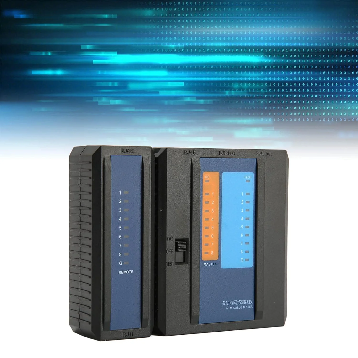 تستر اترنت برای تست پورت اترنت کابل RJ45 برای نصاب ها و متخصصان IT تستر اترنت برای تست پورت اترنت کابل RJ45 برای نصاب ها و متخصصان IT