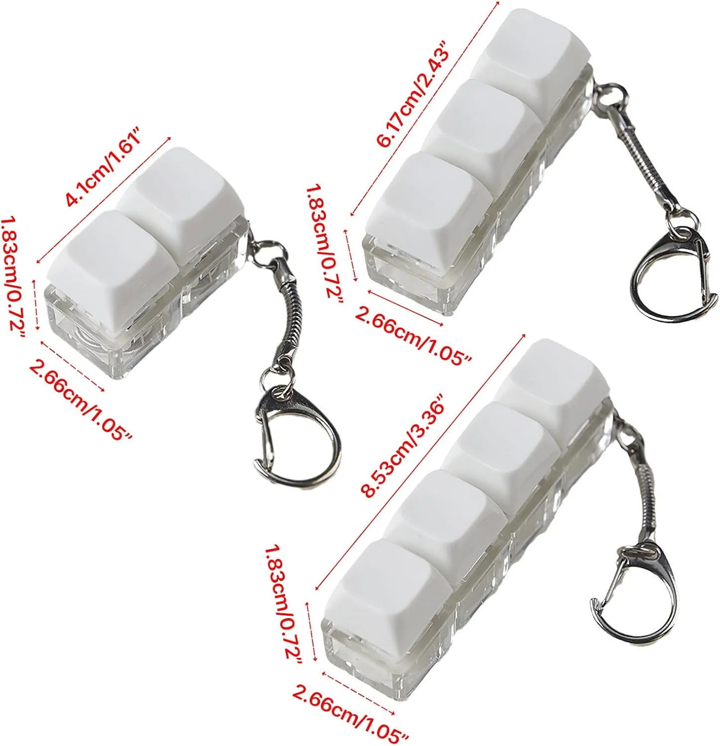 جاکلیدی تست سوییچ کیبورد مکانیکی، ابزار کاهش استرس با نور LED، ابزار تست 2 کلید، 3 کلید، 4 کلید جاکلیدی تست سوییچ کیبورد مکانیکی، ابزار کاهش استرس با نور LED، ابزار تست 2 کلید، 3 کلید، 4 کلید