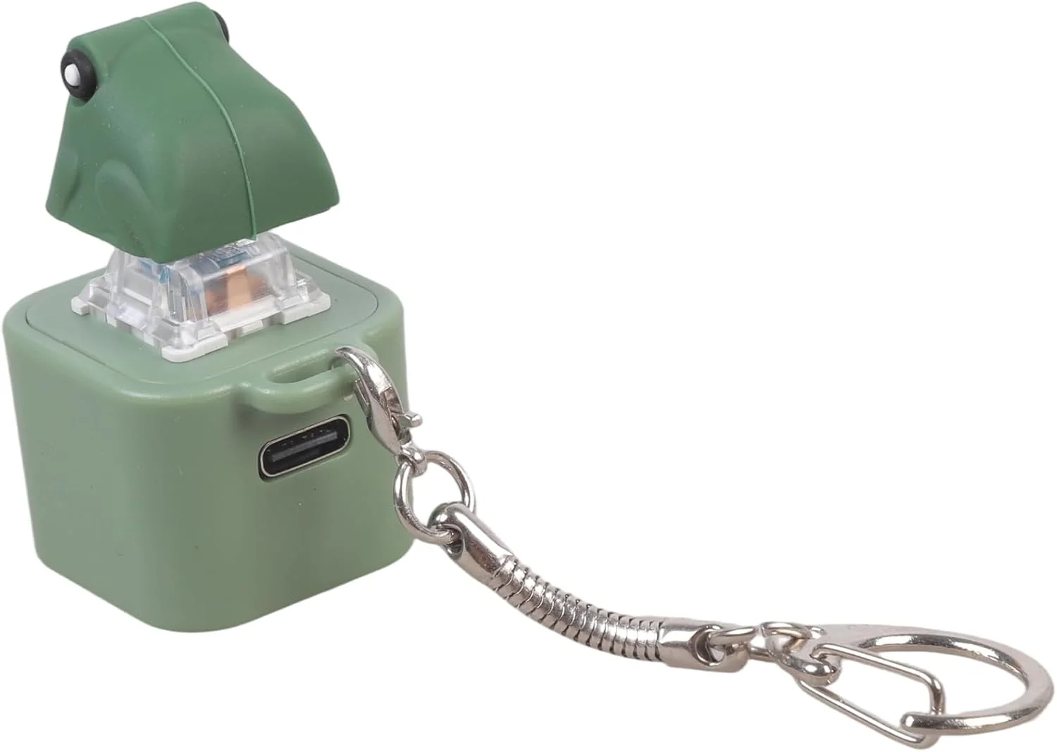 تستر کلیدهای قابل شارژ قورباغه، ابزار تست سوییچ کیبورد، جاکلیدی و اسپیکر برای کاهش استرس