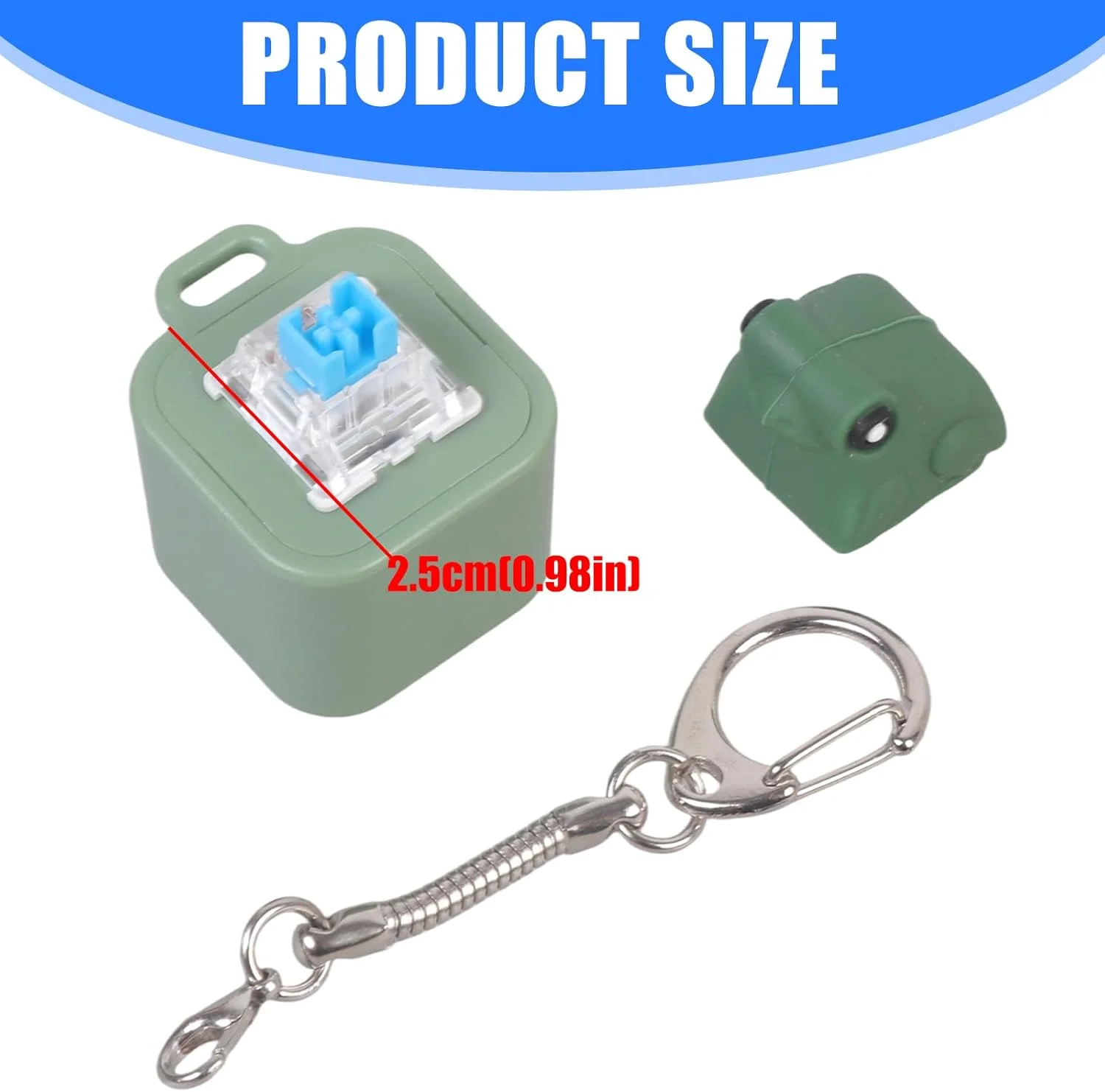 تستر کلیدهای قابل شارژ قورباغه، ابزار تست سوییچ کیبورد، جاکلیدی و اسپیکر برای کاهش استرس تستر کلیدهای قابل شارژ قورباغه، ابزار تست سوییچ کیبورد، جاکلیدی و اسپیکر برای کاهش استرس