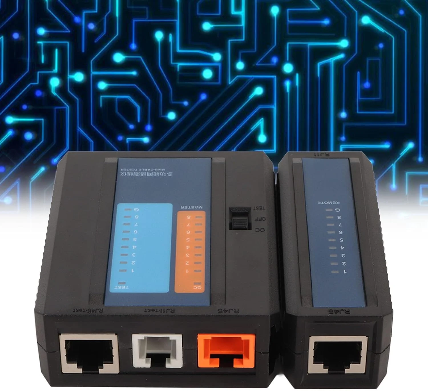 تستر چند منظوره Sorandy NF-810 با تستر خط تلفن برای اترنت LAN، اسکن کابل برق و عملکردهای تست سوئیچ POE تستر چند منظوره Sorandy NF-810 با تستر خط تلفن برای اترنت LAN، اسکن کابل برق و عملکردهای تست سوئیچ POE