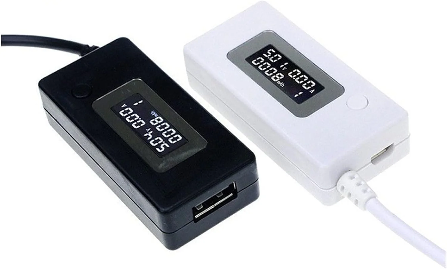 تستر جریان و ولتاژ USB مدل STUFY با صفحه نمایش LCD، مقاومت بار 2A/1A و کلید (سایز: سفید) تستر جریان و ولتاژ USB مدل STUFY با صفحه نمایش LCD، مقاومت بار 2A/1A و کلید (سایز: سفید)