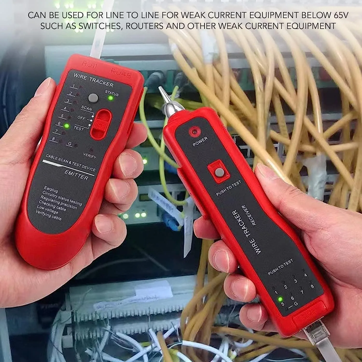 تستر سیم، ABS دقیق با کلید 2 حالته، چند منظوره برای روتر تستر سیم، ABS دقیق با کلید 2 حالته، چند منظوره برای روتر