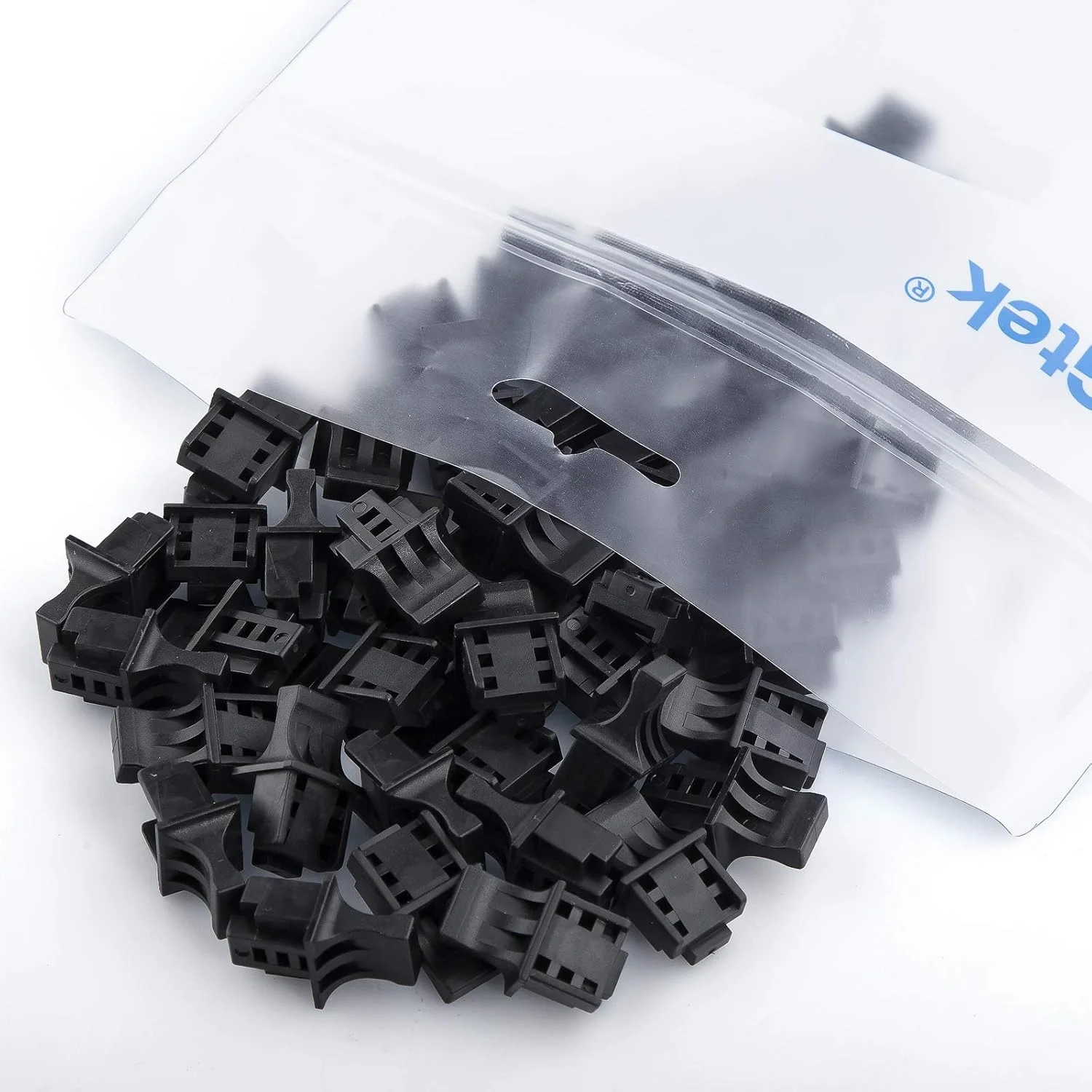 درپوش ضد گرد و غبار RJ45 10Gtek، محافظ/مسدود کننده پورت اترنت/LAN برای سوئیچ/کارت شبکه/روتر/مبدل های رسانه، PVC، بسته 50 عددی