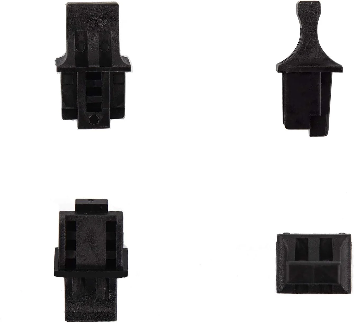 درپوش ضد گرد و غبار RJ45 10Gtek، محافظ/مسدود کننده پورت اترنت/LAN برای سوئیچ/کارت شبکه/روتر/مبدل های رسانه، PVC، بسته 50 عددی