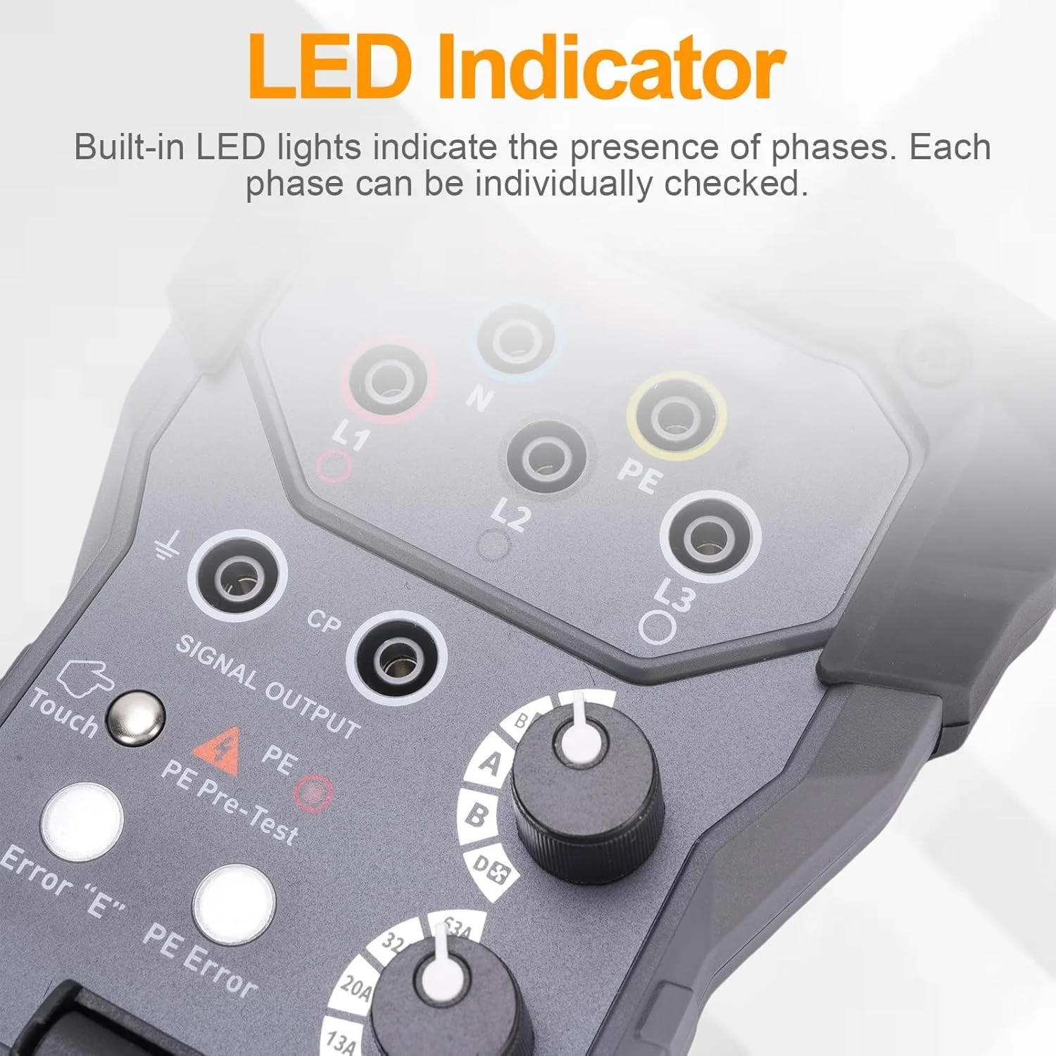 آداپتور تست ایستگاه شارژ خودروی برقی، سازگار با تسترها، مولتی مترها و اسیلوسکوپ ها، تستر سازگار با پلاگ 4 میلی متری، سوئیچ CP، چراغ های LED آداپتور تست ایستگاه شارژ خودروی برقی، سازگار با تسترها، مولتی مترها و اسیلوسکوپ ها، تستر سازگار با پلاگ 4 میلی متری، سوئیچ CP، چراغ های LED