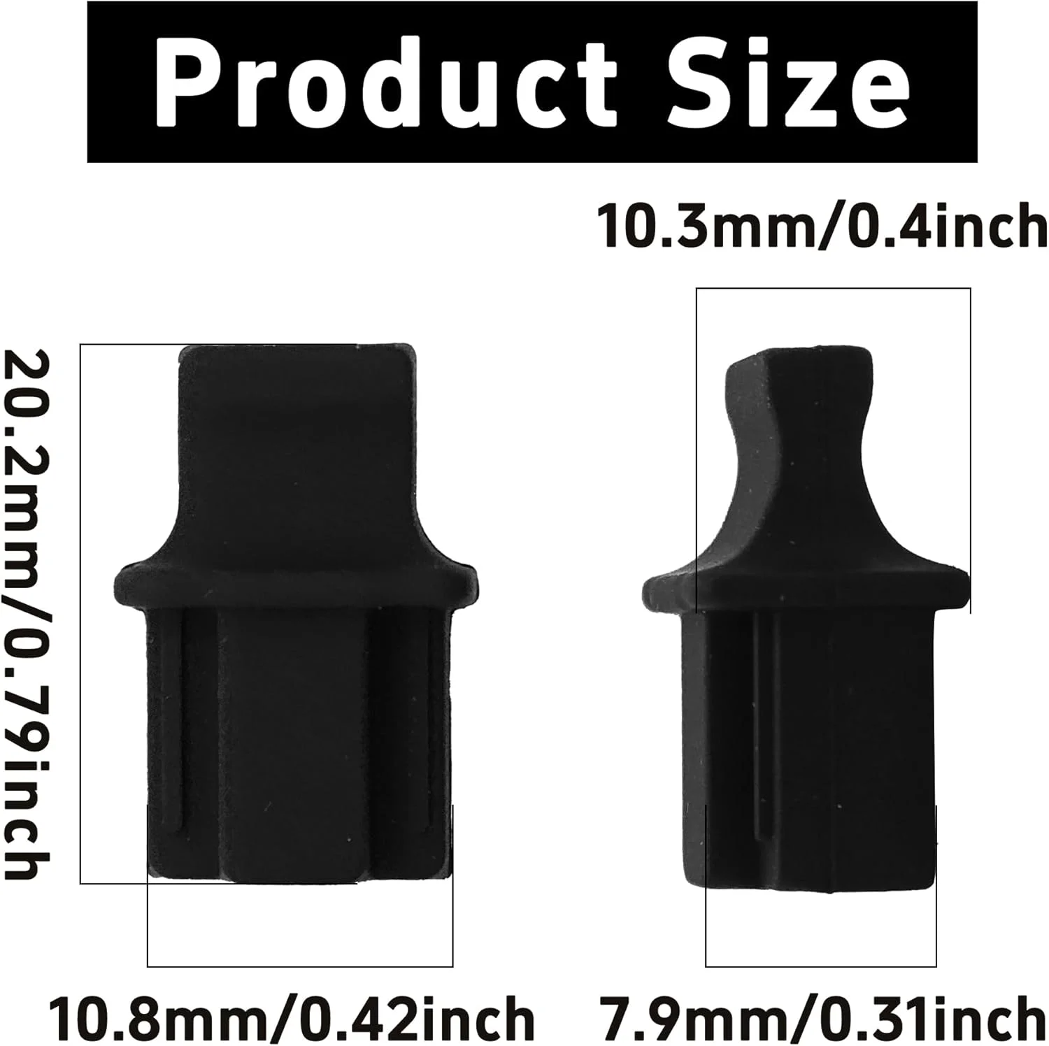 درپوش محافظ پورت RJ45 بوچیلو، 30 عددی، محافظ سیلیکونی پورت اترنت برای روتر سوئیچ شبکه، درپوش محافظ جک LAN برای تجهیزات مسی و فیبر، مشکی