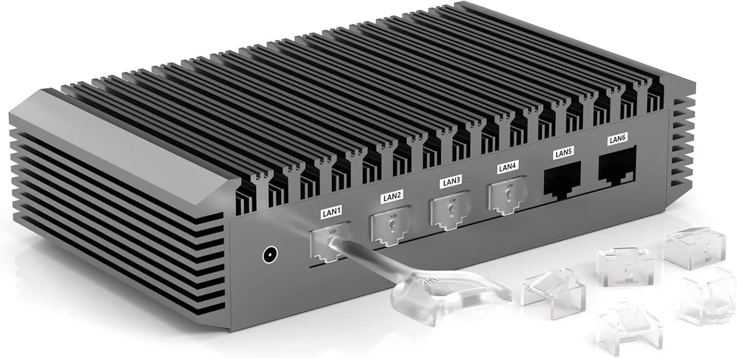 مجموعه قفل پورت RJ45 ده عددی با 1 کلید - قفل کننده پورت RJ45 و مسدود کننده گرد و غبار، درپوش های پوشش گرد و غبار شفاف، محافظ های پلاگین پورت مادگی، سازگار با کامپیوترها، تلویزیون ها، روترها و سایر دستگاه های RJ45