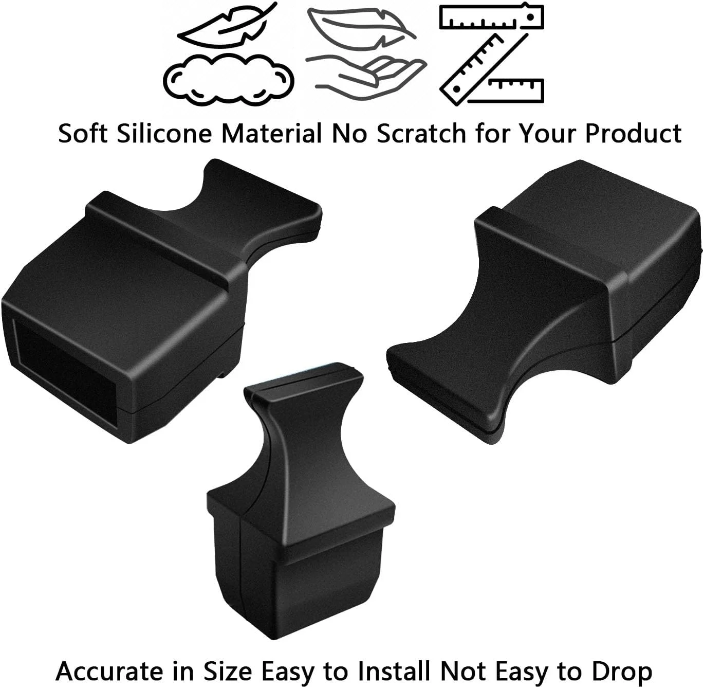 درپوش های ضد گرد و غبار SFP، محافظ پورت مناسب برای اسلات باز SFP/SFP+ در سوئیچ/روتر شبکه/کارت رابط شبکه، سیلیکونی نرم و بادوام نوع C، بسته 50 عددی