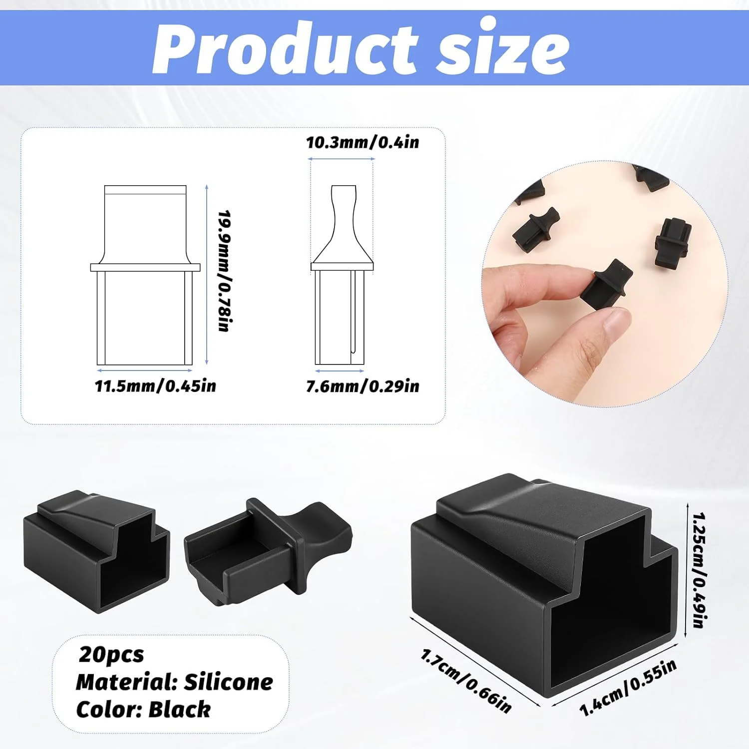 درپوش محافظ گرد و غبار RJ45، ۱۰ عدد نر + ۱۰ عدد ماده، محافظ پورت اترنت لن، درپوش ضد گرد و غبار RJ45 برای اسلات ترمینال فیبر نوری مسی RJ45 ماده، مشکی درپوش محافظ گرد و غبار RJ45، ۱۰ عدد نر + ۱۰ عدد ماده، محافظ پورت اترنت لن، درپوش ضد گرد و غبار RJ45 برای اسلات ترمینال فیبر نوری مسی RJ45 ماده، مشکی