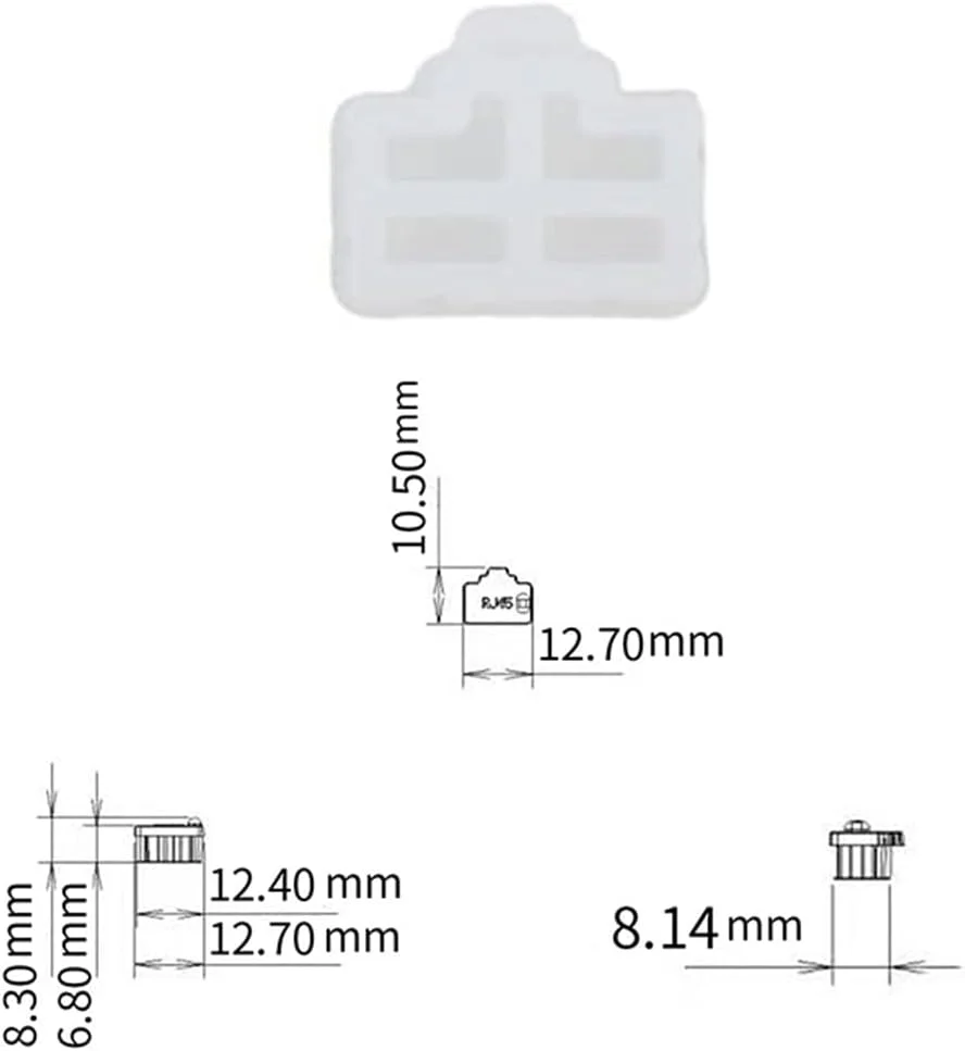محافظ پورت RJ45 سیلیکونی، بسته 50 عددی، محافظت از پورت های اترنت در برابر گرد و غبار و آلودگی، ایده آل برای تلویزیون، کامپیوتر و دستگاه های شبکه محافظ پورت RJ45 سیلیکونی، بسته 50 عددی، محافظت از پورت های اترنت در برابر گرد و غبار و آلودگی، ایده آل برای تلویزیون، کامپیوتر و دستگاه های شبکه