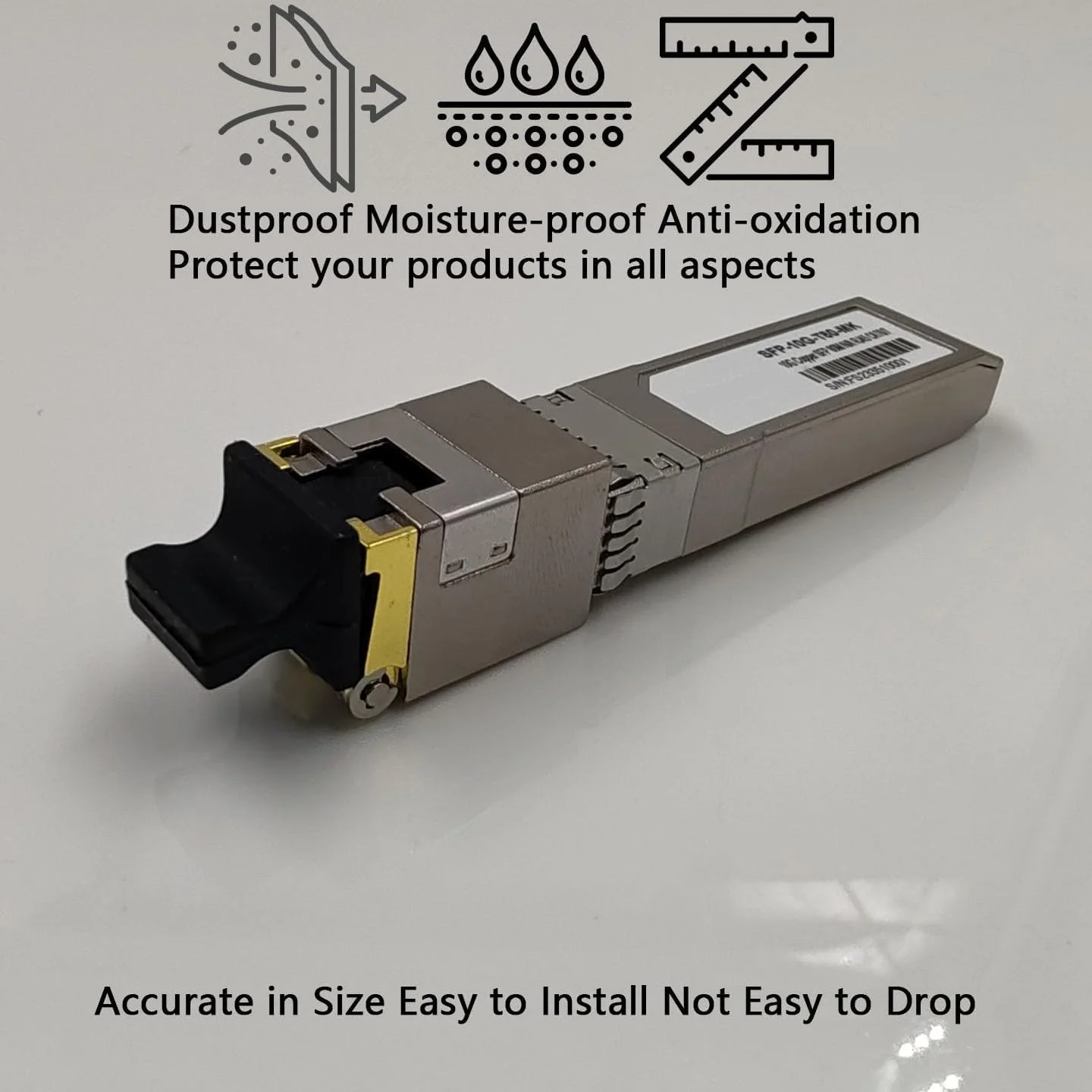 محافظ پورت RJ45، درپوش سیلیکونی برای سوئیچ شبکه، روتر، هاب، کامپیوتر و ماژول های فرستنده و گیرنده مسی، جلوگیری از گرد و غبار و آلودگی، 20 عدد