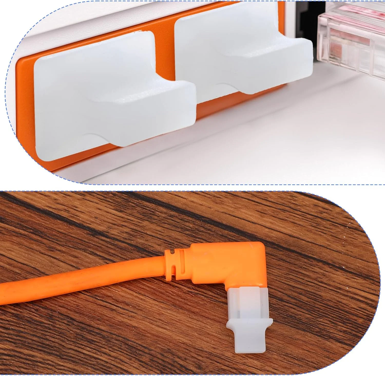 بسته 20 عددی درپوش گرد و غبار سفید RJ45، محافظ پورت اترنت LAN، درپوش محافظ پلاگین ضد گرد و غبار RJ45 برای اسلات ترمینال فیبر نوری مس RJ45 ماده، سیلیکونی