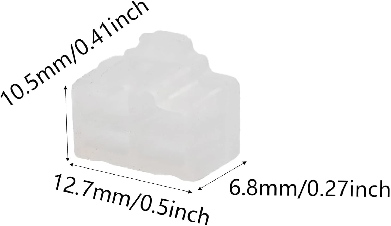 ۴۰ عدد درپوش پورت RJ45، محافظ گرد و غبار سیلیکونی اترنت برای سوئیچ شبکه، روتر، کامپیوتر و پورت های تلویزیون (سفید)