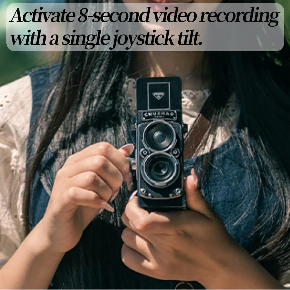 دوربین دیجیتال مینی رترو با کارت 16 گیگابایتی – دوربین ولاگ 12 مگاپیکسلی 1080P برای مبتدیان، ویدئو و عکس فوری 8 ثانیه ای، هدیه ای به سبک قدیمی برای او یا او