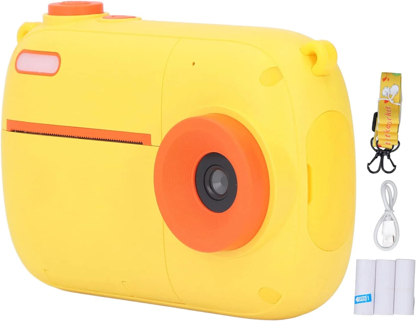 دوربین چاپ فوری کودکانه Vomeko، دوربین فیلمبرداری سلفی چاپ حرارتی اسباب بازی صفحه نمایش HD 2.4 اینچی برای تولد کودکان