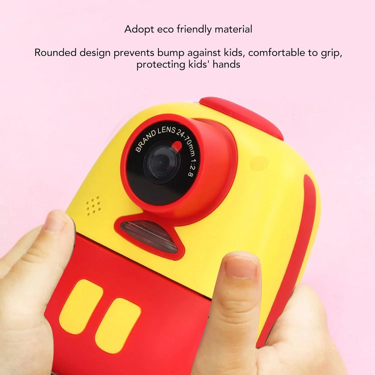 دوربین فوری، دوربین کودک، چاپ فوری، شارژ USB بزرگنمایی 10 برابری نور LED پر کننده ضبط ویدیو دوربین کودک با کاغذ و قلم، برای خانواده کودک