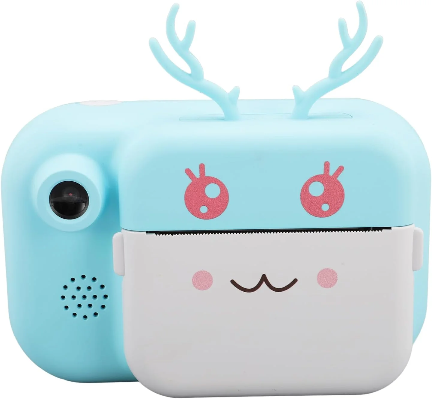 دوربین چاپ فوری کودکانه، دوربین های چاپ فوری دو لنز 48 مگاپیکسلی 1080P، دوربین عکس و فیلم صفحه نمایش 2.4 اینچی با زوم دیجیتال 2X و عملکرد بازی موسیقی