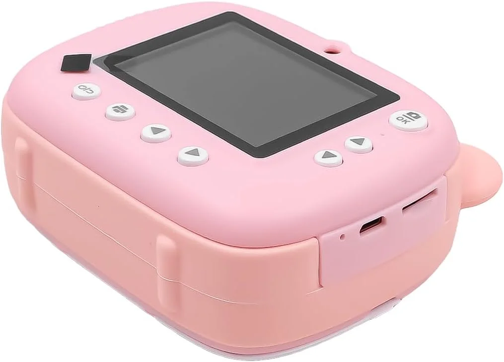 دوربین فوری 2.4 اینچی برای کودکان، دوربین عکس فوری با کاغذ چاپ و کارت حافظه 32 گیگابایتی، دوربین اسباب بازی HD 1080P با دو لنز و قابلیت سلفی (صورتی) دوربین فوری 2.4 اینچی برای کودکان، دوربین عکس فوری با کاغذ چاپ و کارت حافظه 32 گیگابایتی، دوربین اسباب بازی HD 1080P با دو لنز و قابلیت سلفی (صورتی)