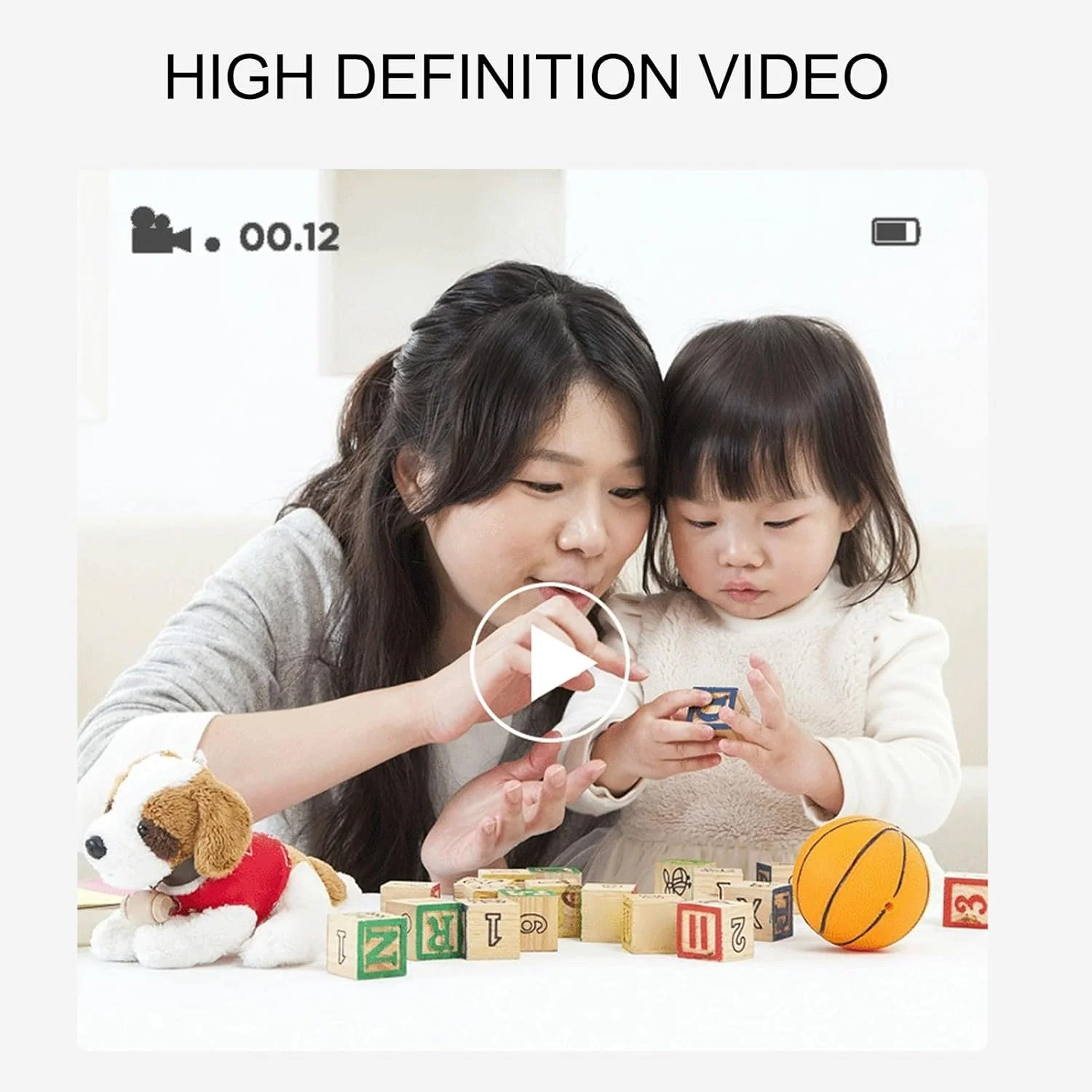 دوربین چاپ فوری کودکانه XUMIUZIY، دوربین دیجیتال فوری FHD 1080P 24MP، دوربین چاپ حرارتی هوشمند با کاغذ چاپ، دوربین سلفی و فیلمبرداری با صفحه نمایش HD 2.4 اینچی، برای دختران و پسران