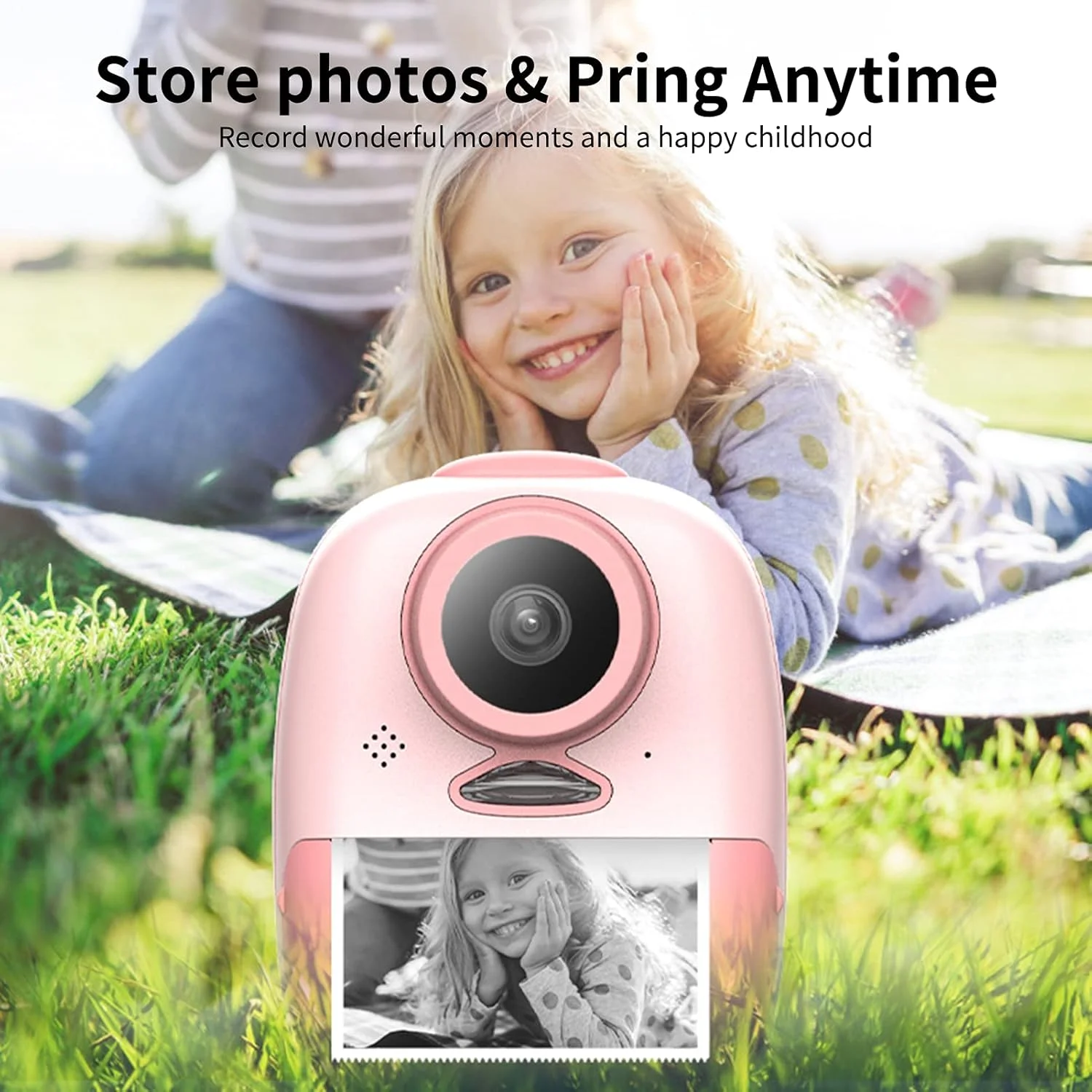 دوربین چاپ فوری D10، دوربین دیجیتال کوچک HD 1080P برای کودکان با نور LED، کاغذ چاپ، استیکر کارتونی، مداد رنگی، کارت TF 8G، پشتیبانی از بزرگنمایی 10 برابر برای پسران و دختران دوربین چاپ فوری D10، دوربین دیجیتال کوچک HD 1080P برای کودکان با نور LED، کاغذ چاپ، استیکر کارتونی، مداد رنگی، کارت TF 8G، پشتیبانی از بزرگنمایی 10 برابر برای پسران و دختران