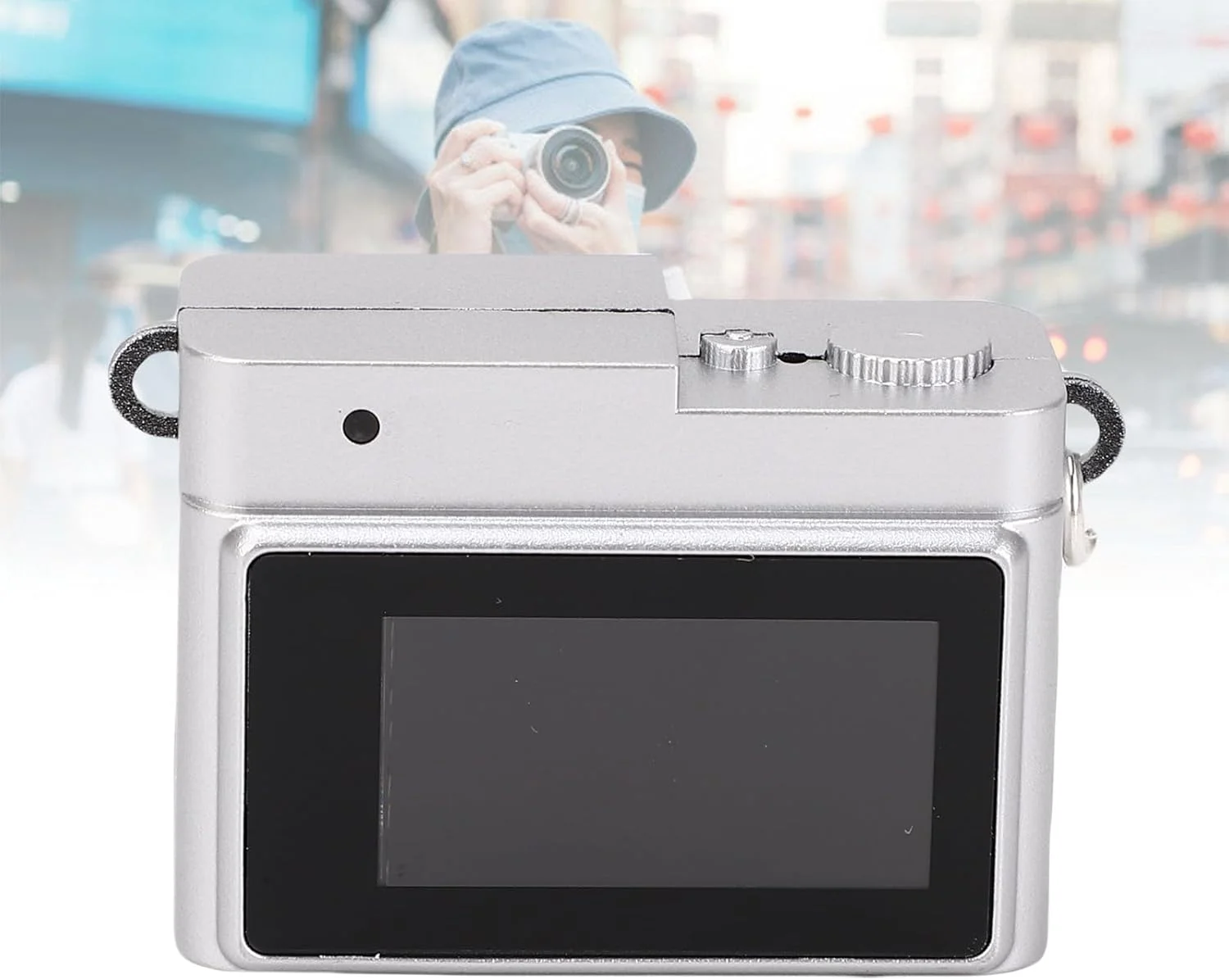 دوربین کوچک جاکلیدی Bewinner، دوربین دیجیتال 20 مگاپیکسلی FHD 1080P با صفحه نمایش 0.96 اینچی، دوربین های نوستالژی رترو کوچک FHD با نور LED داخلی، 120 دقیقه ضبط، برای دوچرخه سواری، کوهنوردی، مسافرت (مشکی) دوربین کوچک جاکلیدی Bewinner، دوربین دیجیتال 20 مگاپیکسلی FHD 1080P با صفحه نمایش 0.96 اینچی، دوربین های نوستالژی رترو کوچک FHD با نور LED داخلی، 120 دقیقه ضبط، برای دوچرخه سواری، کوهنوردی، مسافرت (مشکی)