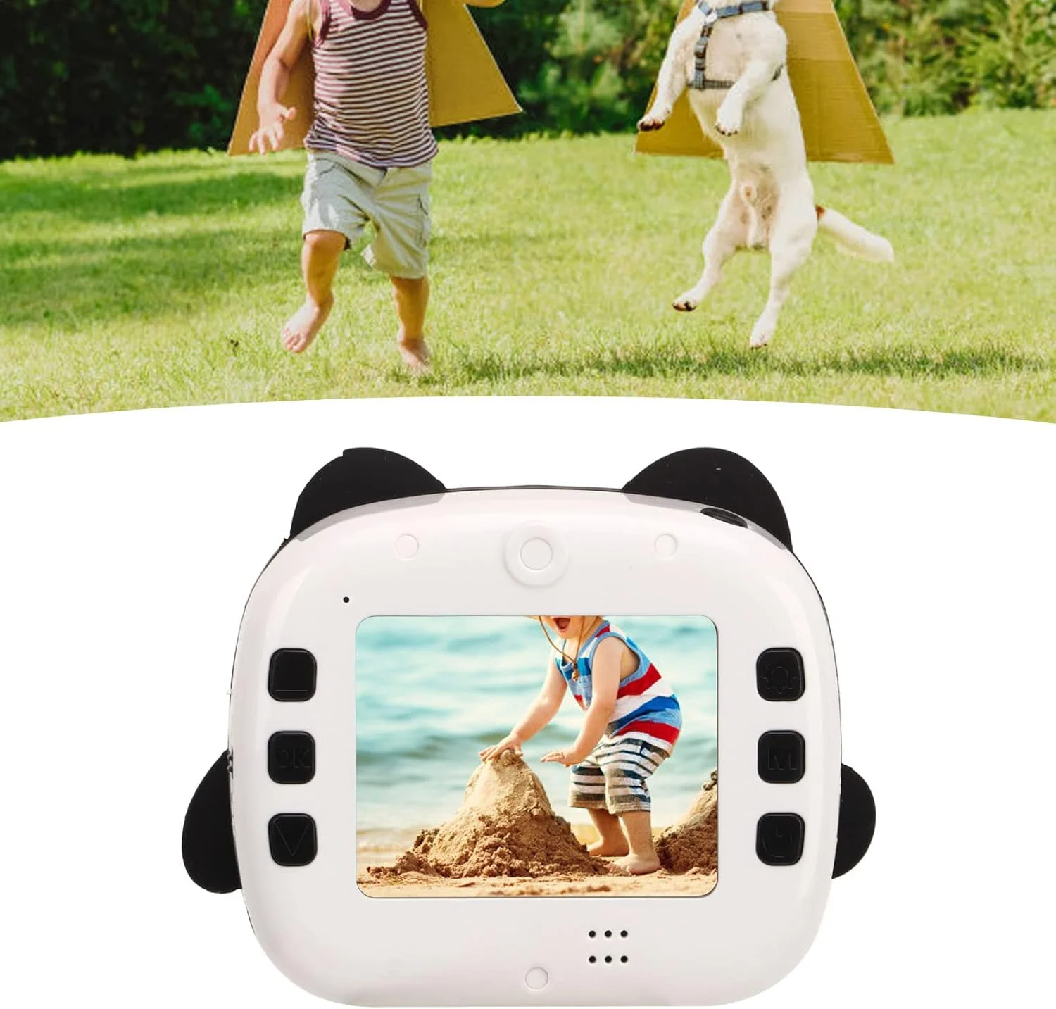 دوربین فوری کودکان، اسباب بازی دوربین کودکان، دوربین 2.4 اینچی HD IPS، 12 میلیون پیکسل، چاپ حرارتی، هدیه تولد کریسمس کودکان