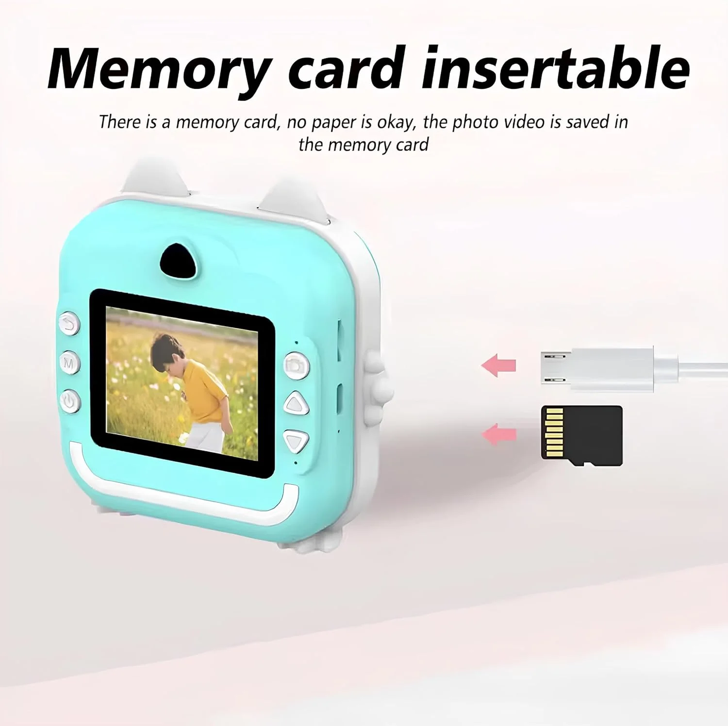 دوربین چاپ فوری کودکان، دوربین عکاسی و فیلمبرداری دیجیتال اسباب بازی، چاپگر حرارتی کوچک، هدیه تولد پسرانه و دخترانه