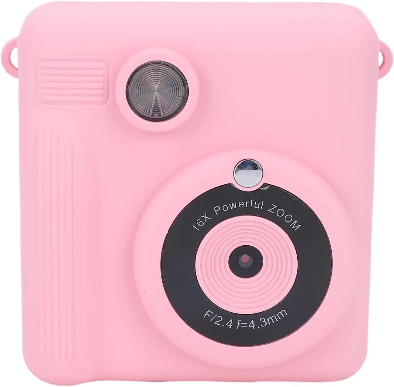 دوربین فوری چاپ HD Cryfokt با لنز دوگانه و استیکرهای سرگرم کننده، باتری قابل شارژ برای عکاسی کودکان، درگاه کارت حافظه، دوربین قابل حمل برای تعامل خانوادگی