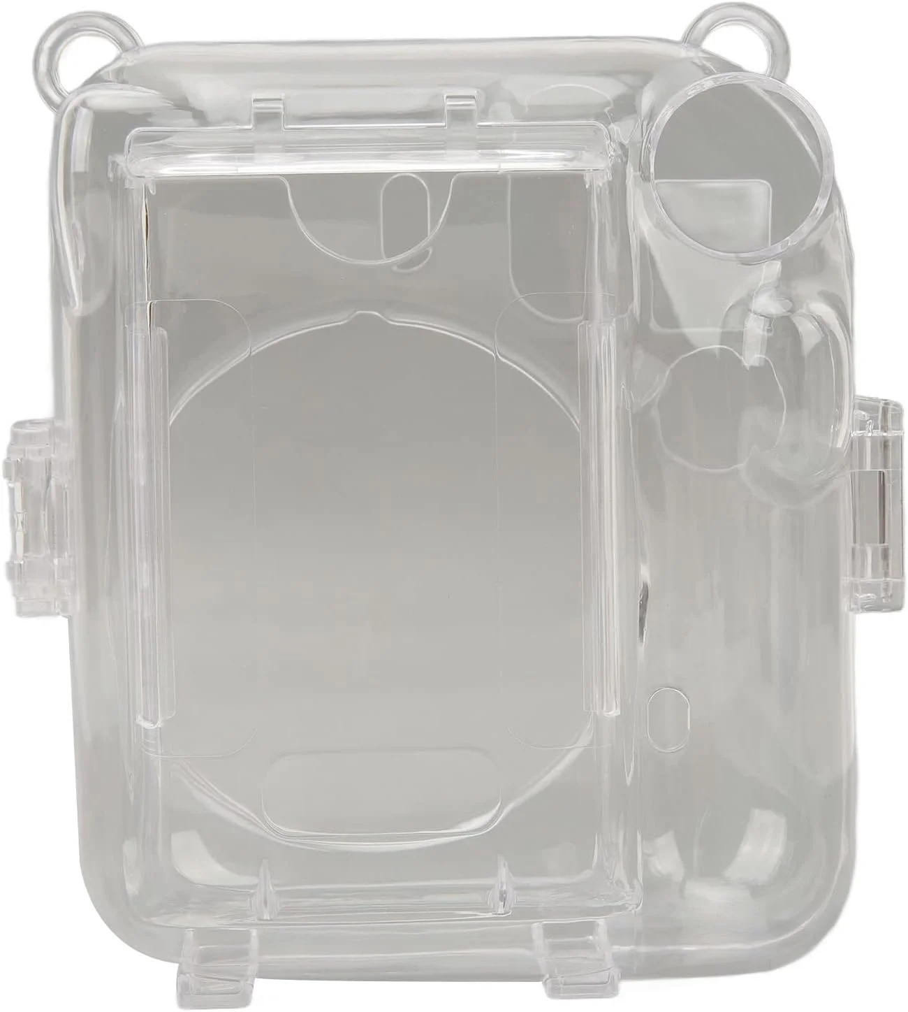 کیف محافظ شفاف دوربین Cryfokt با بند شانه و استیکر، کیف دوربین فوری قابل حمل برای مینی 12 [ظاهر نفیس] (سبز)