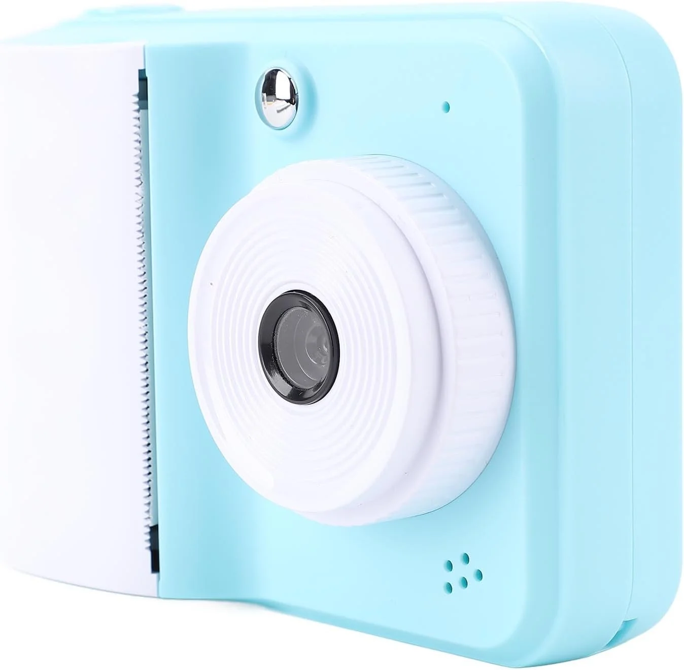 دوربین چاپ فوری Cryfokt، دوربین کارتونی چاپ فوری 1080P 48MP با قابلیت ضبط 90 دقیقه برای فعالیت های خارج از منزل (آبی)