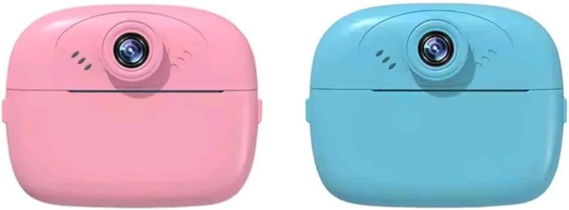 دوربین دیجیتال کودکانه با چاپ فوری، صفحه نمایش 2.4 اینچی، رنگ های متنوع صورتی/بنفش/آبی