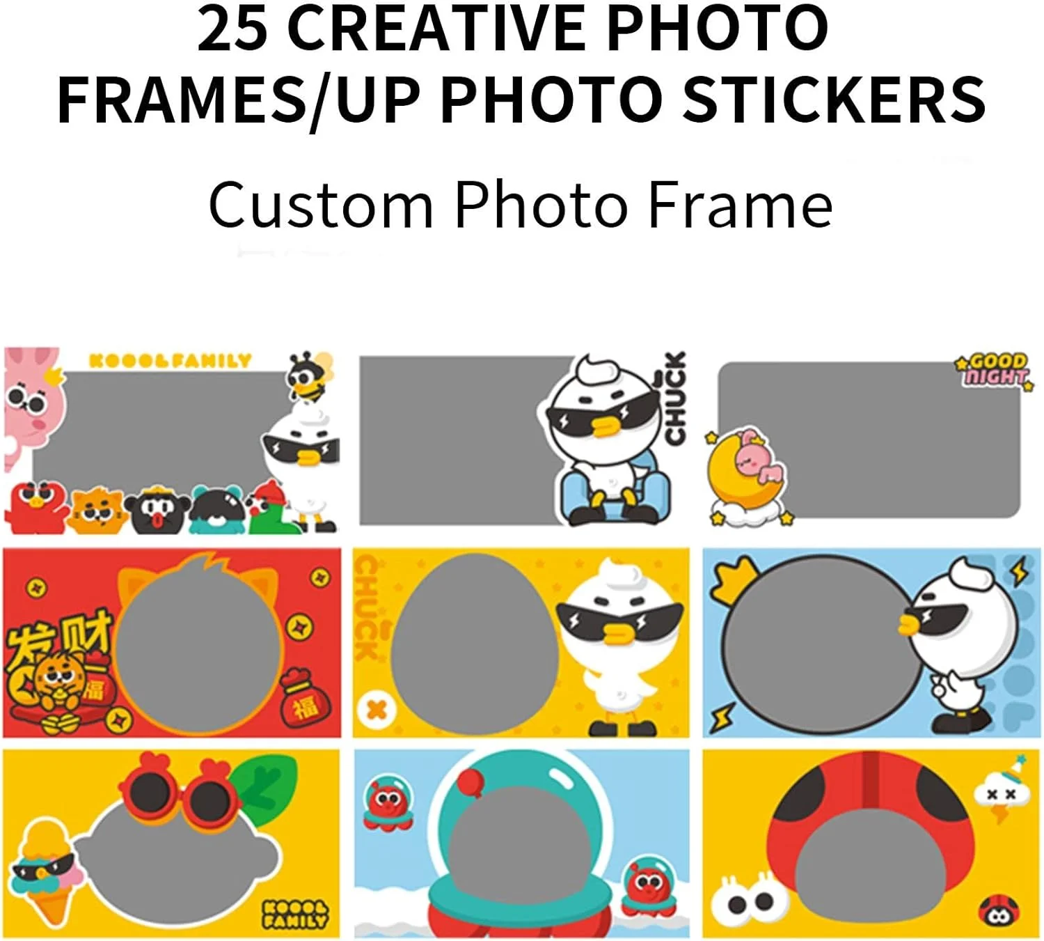 دوربین دیجیتال با قابلیت چاپ - دوربین دیجیتال فوری قابل شارژ با کاغذ چاپ، صفحه نمایش 2.0 اینچی IPS، دوربین فیلمبرداری 1080P - هدیه دوربین فیلمبرداری حرارتی برای دختران، پسران، کودکان