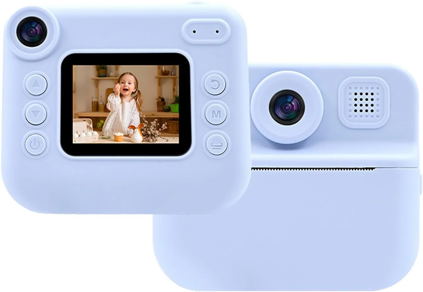 دوربین دیجیتال کودکان فاباتر، دوربین فوری 1080P با قابلیت عکس و فیلم، هدیه تولد برای پسران و دختران (آبی)