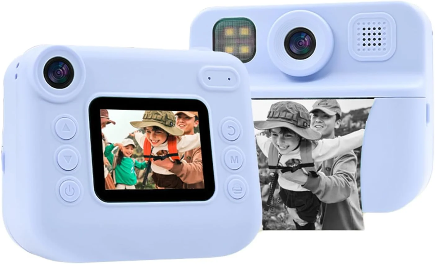 دوربین دیجیتال کودکان فاباتر، دوربین فوری 1080P با قابلیت عکس و فیلم، هدیه تولد برای پسران و دختران (آبی)