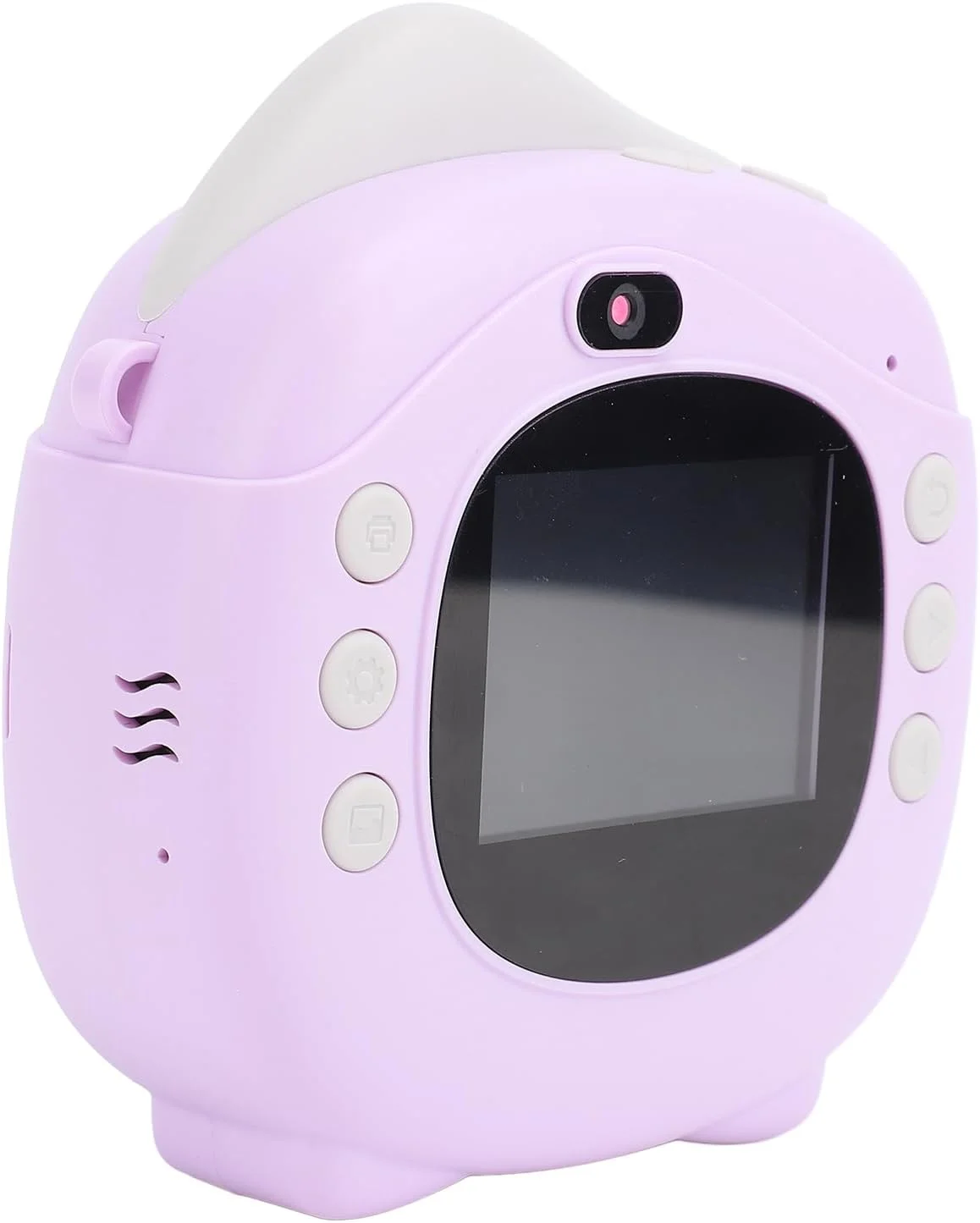 دوربین فوری جنریک، صفحه نمایش 2.4 اینچی، دوربین چاپ حرارتی فوری 12 مگاپیکسل FHD 800mAh Type C مناسب سفر (بنفش)