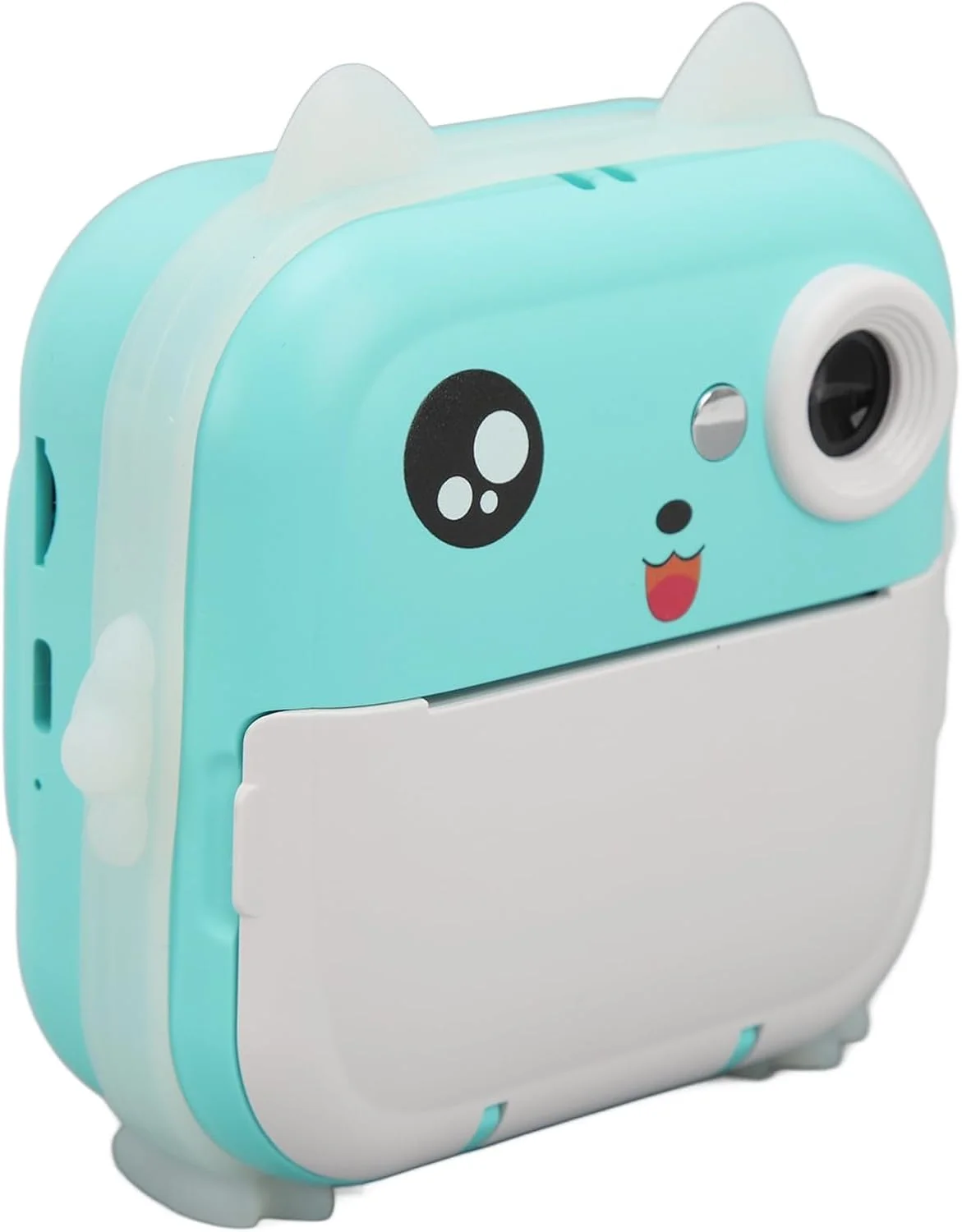 دوربین دیجیتال مینی فوری کودکان با طرح کارتونی بامزه، دوربین هوشمند کودکان با کیفیت HD و مواد سازگار با محیط زیست (آبی)