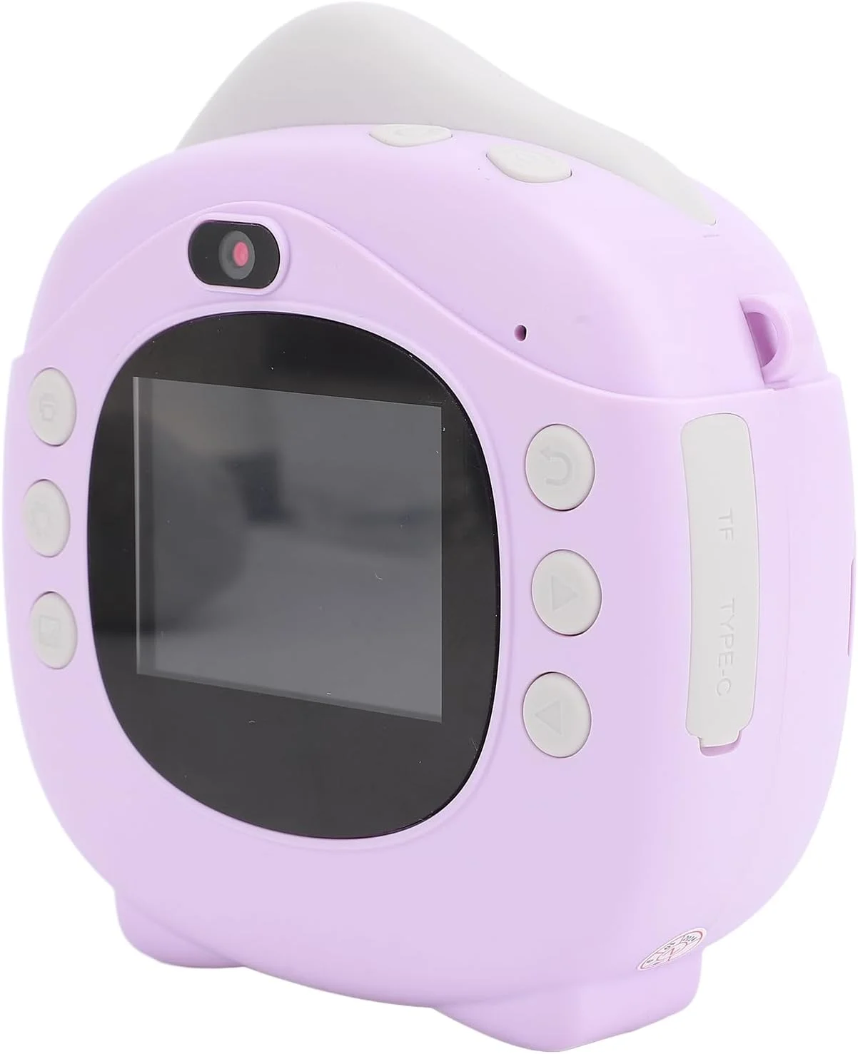 دوربین فوری جنریک، صفحه نمایش 2.4 اینچی، دوربین چاپ حرارتی فوری 12 مگاپیکسل FHD 800mAh Type C مناسب سفر (بنفش)